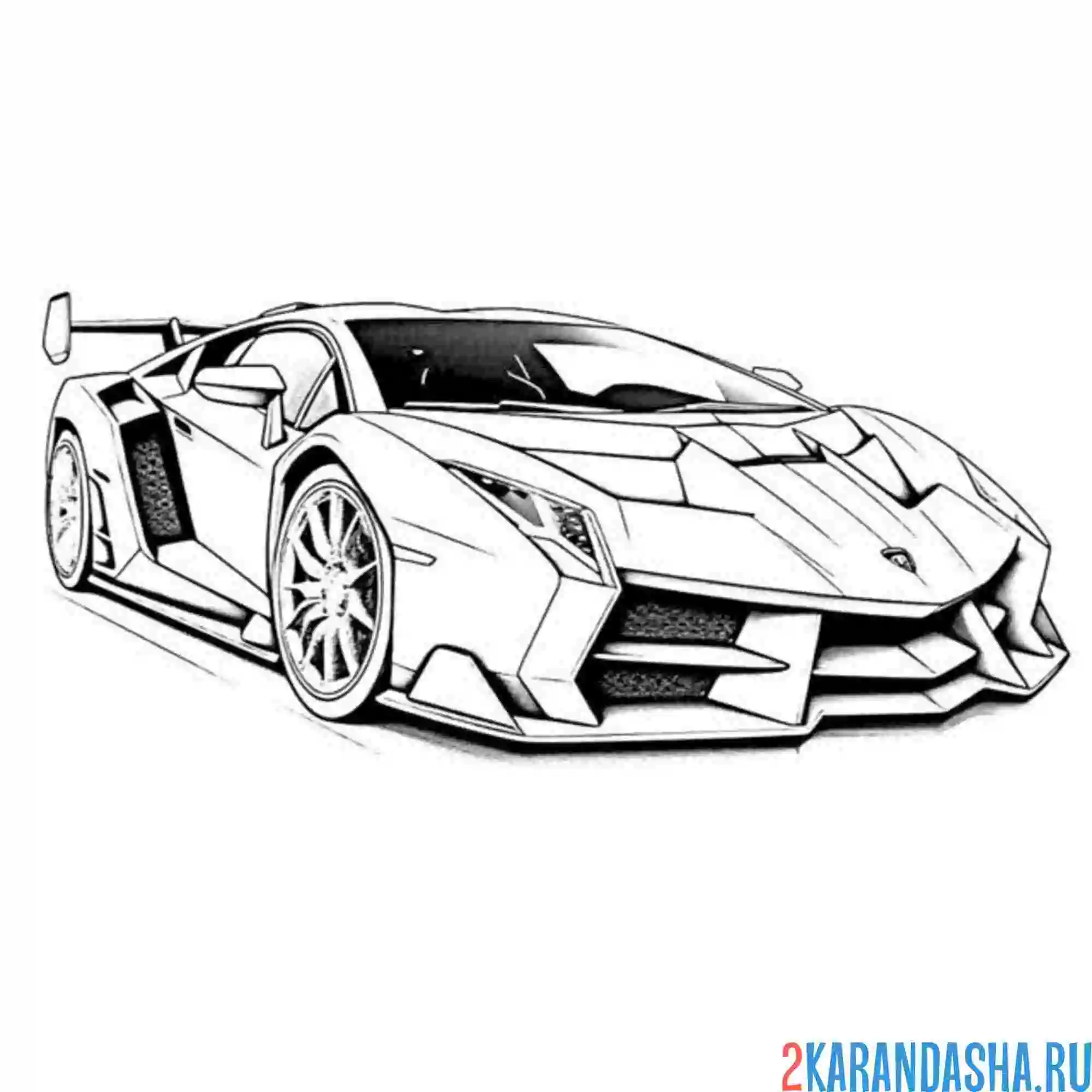 Раскраска ламборгини centenario