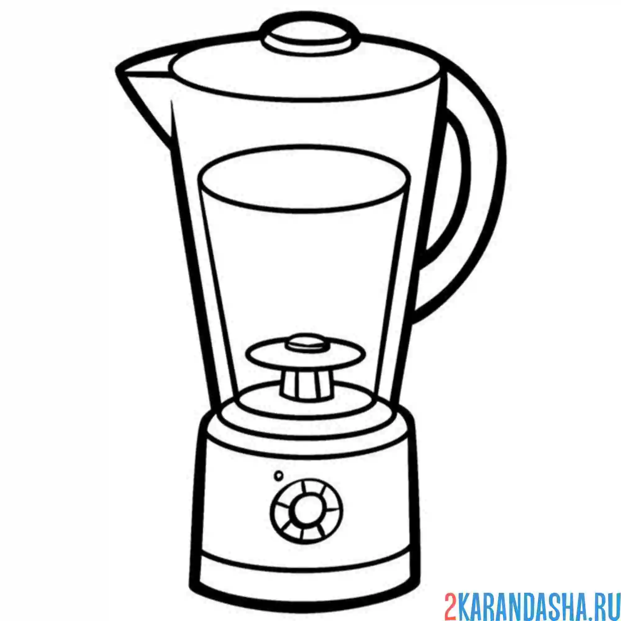Раскраска блендер