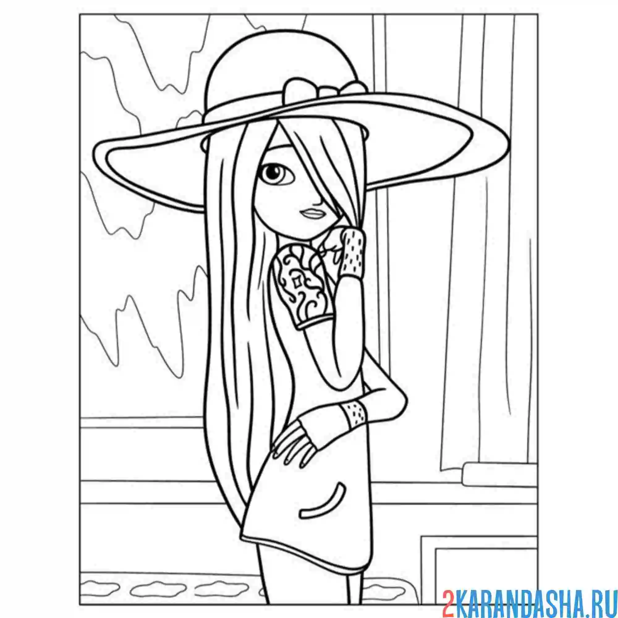 Раскраска джулека куффен