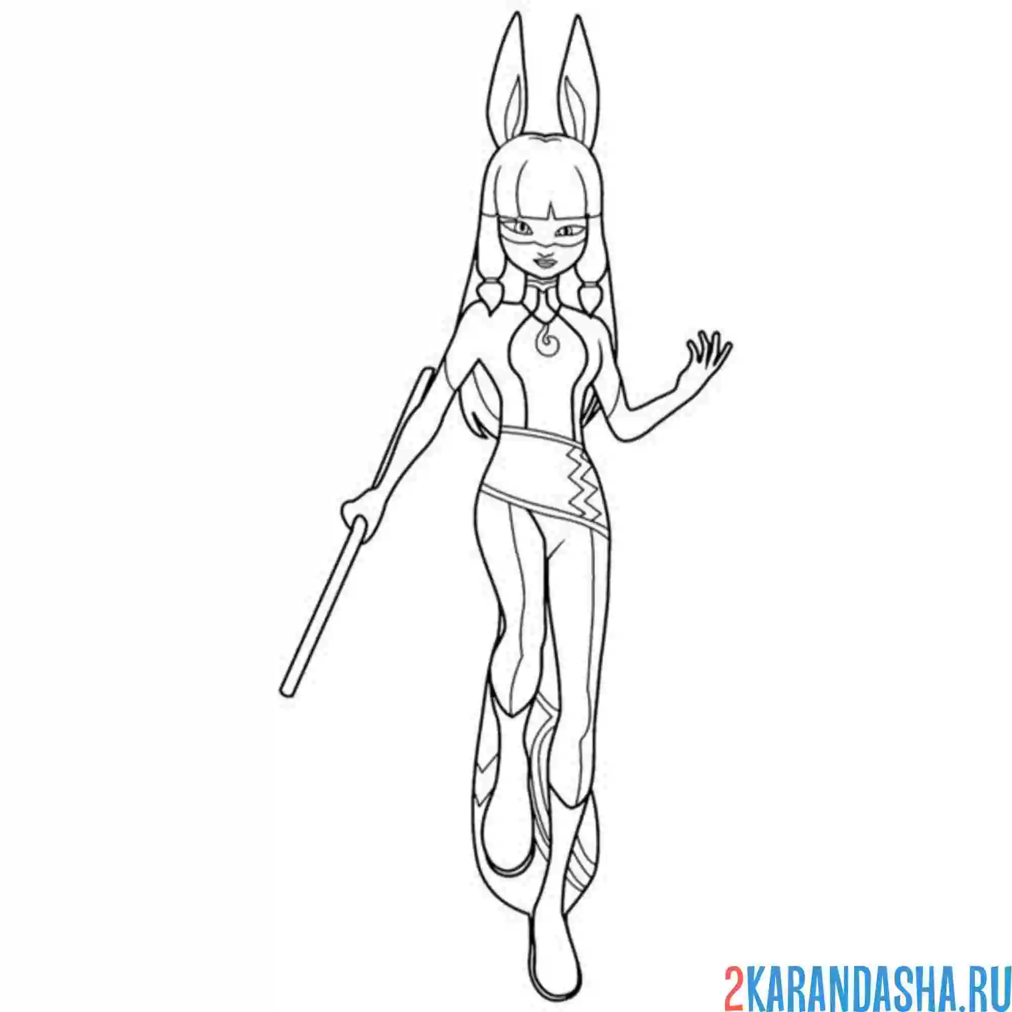 Раскраска вольпина