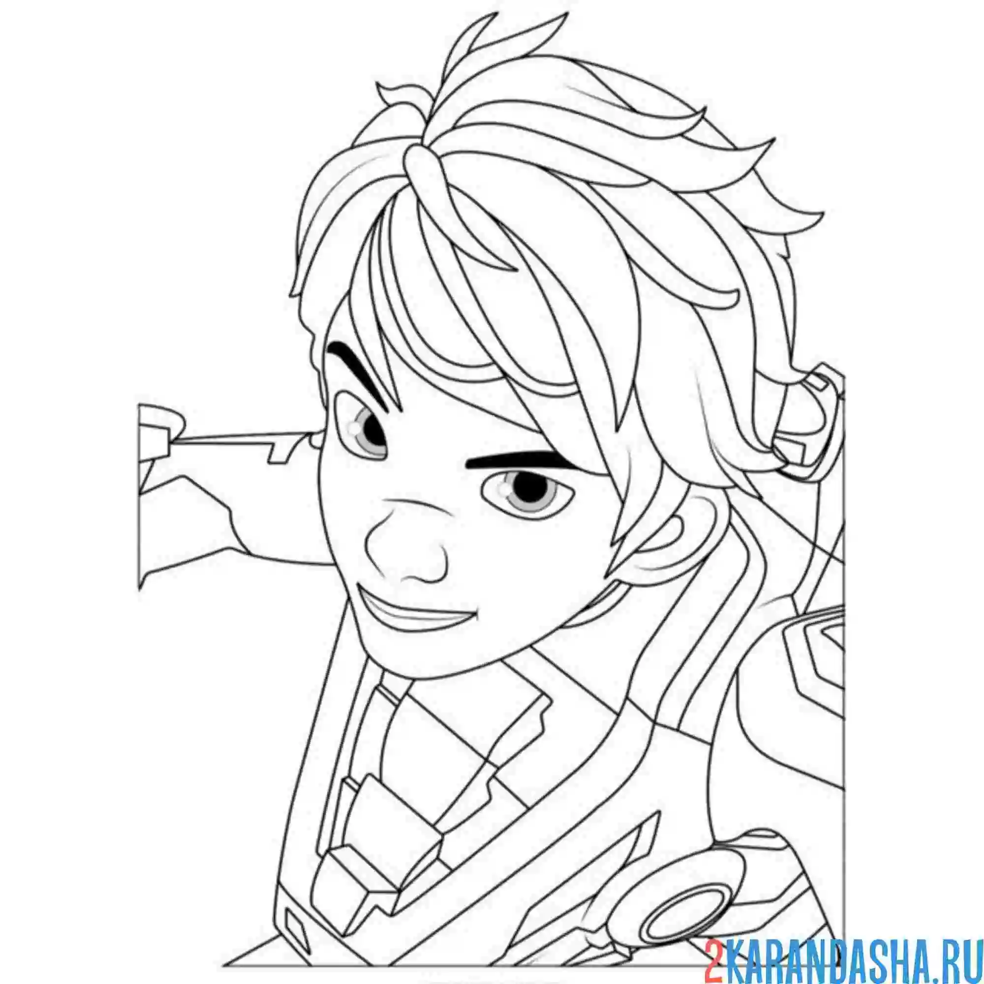 Раскраска диностер люцио