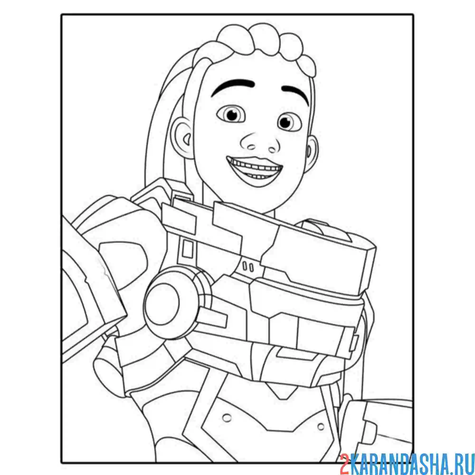 Раскраска диностер оз