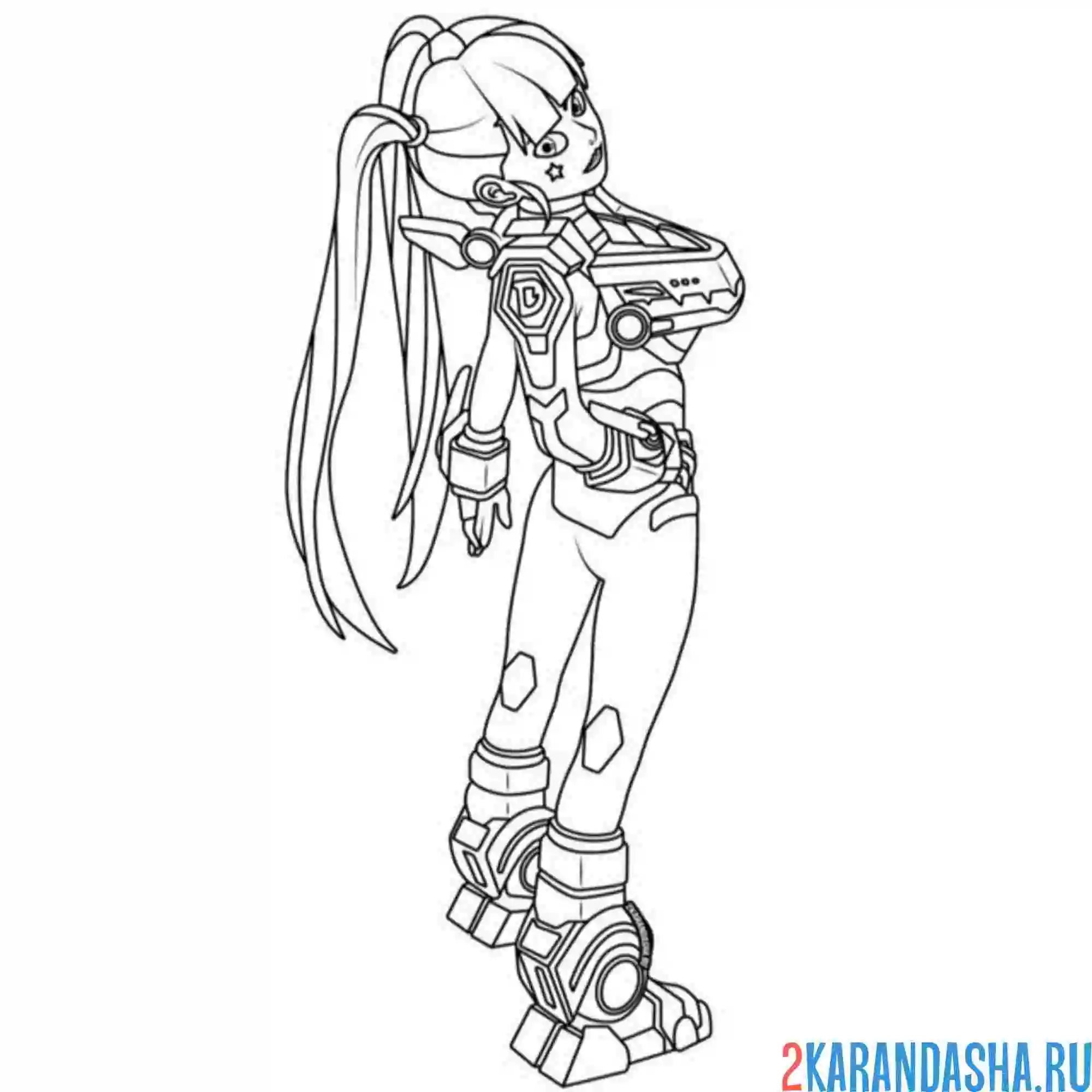 Раскраска трина диностер