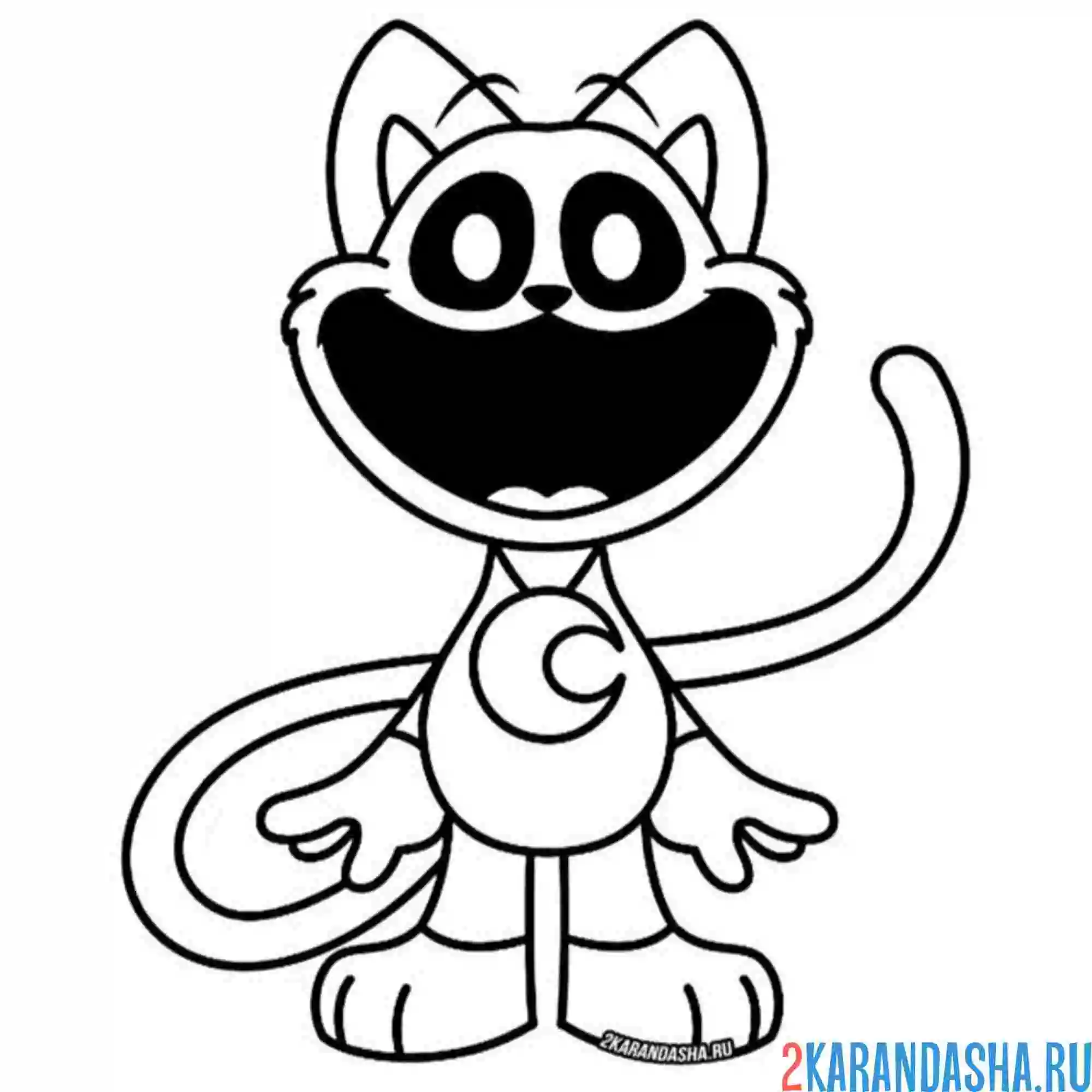 Раскраска catnap