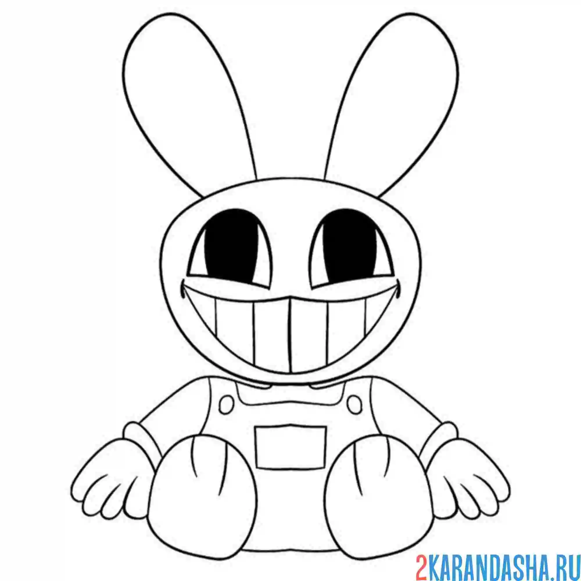 Раскраска малыш джекс