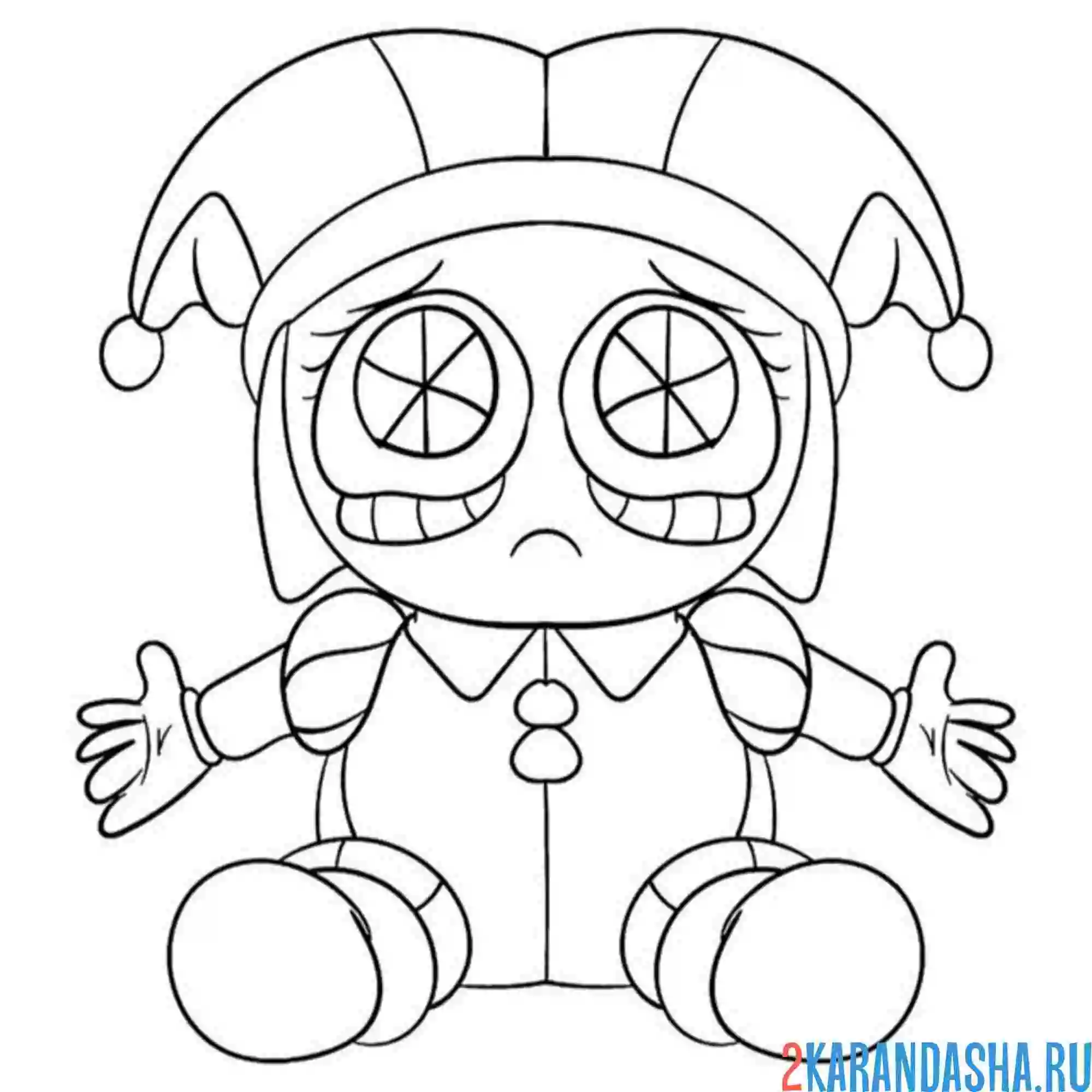 Раскраска крошка помни