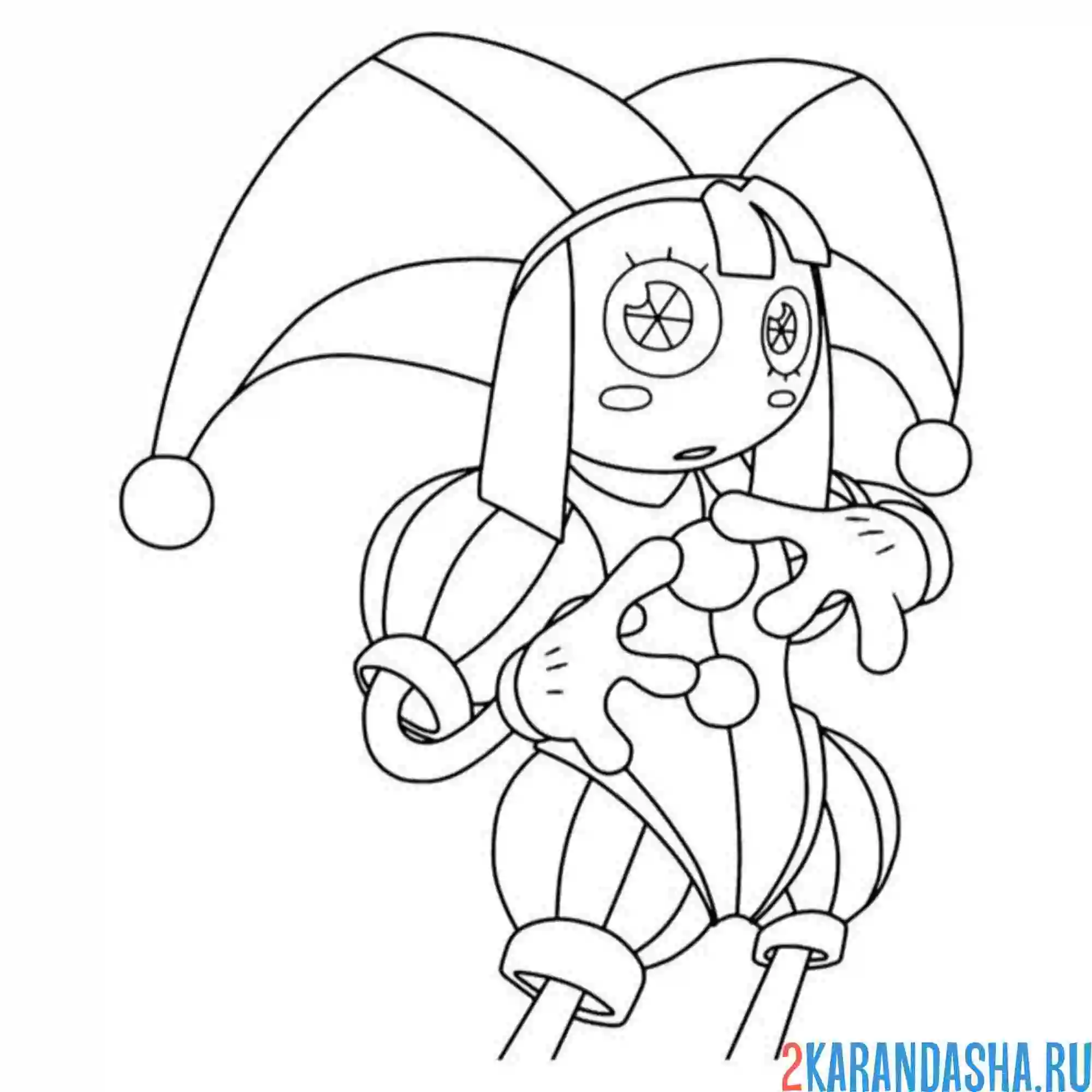 Раскраска помни испуг