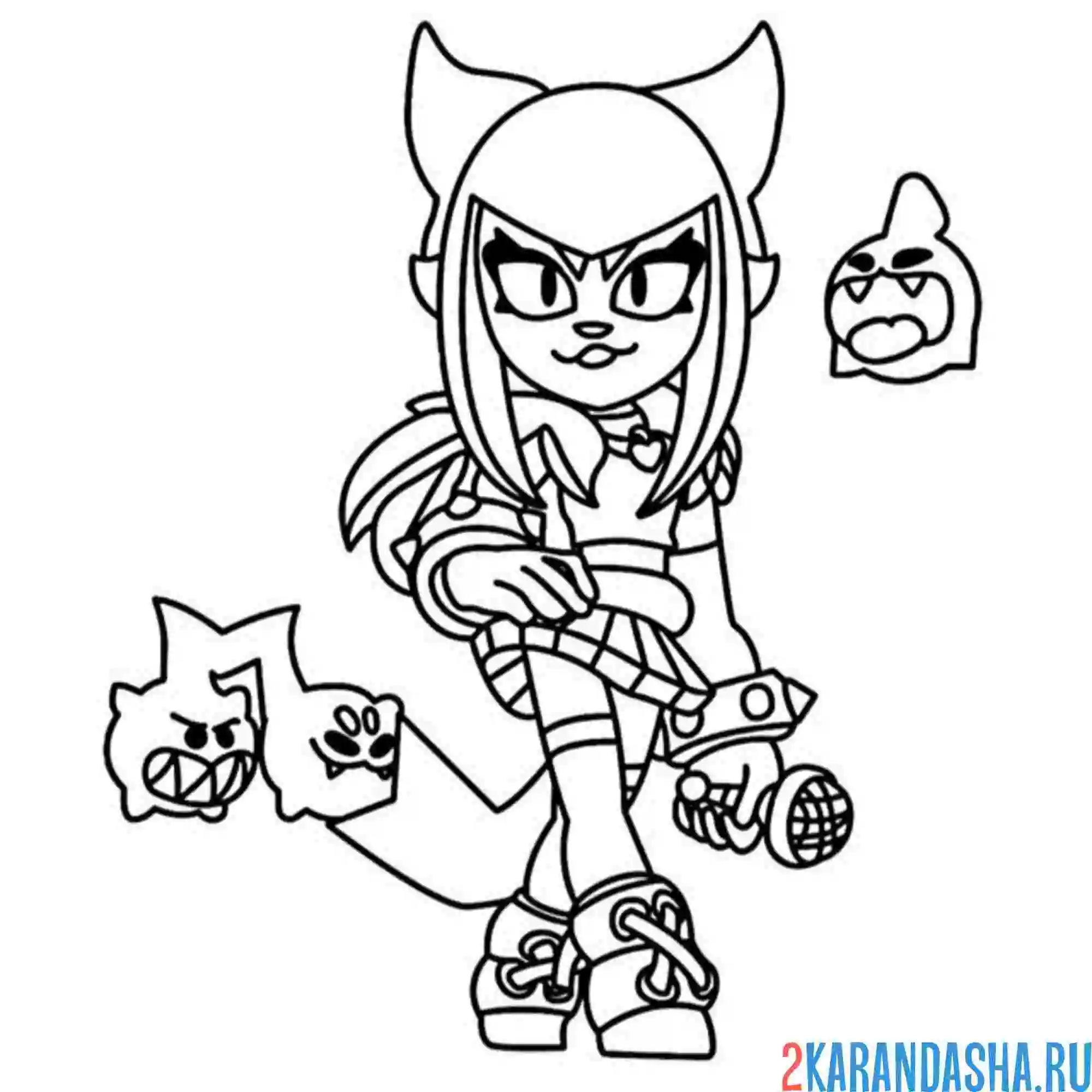 Раскраска мелоди браво старс