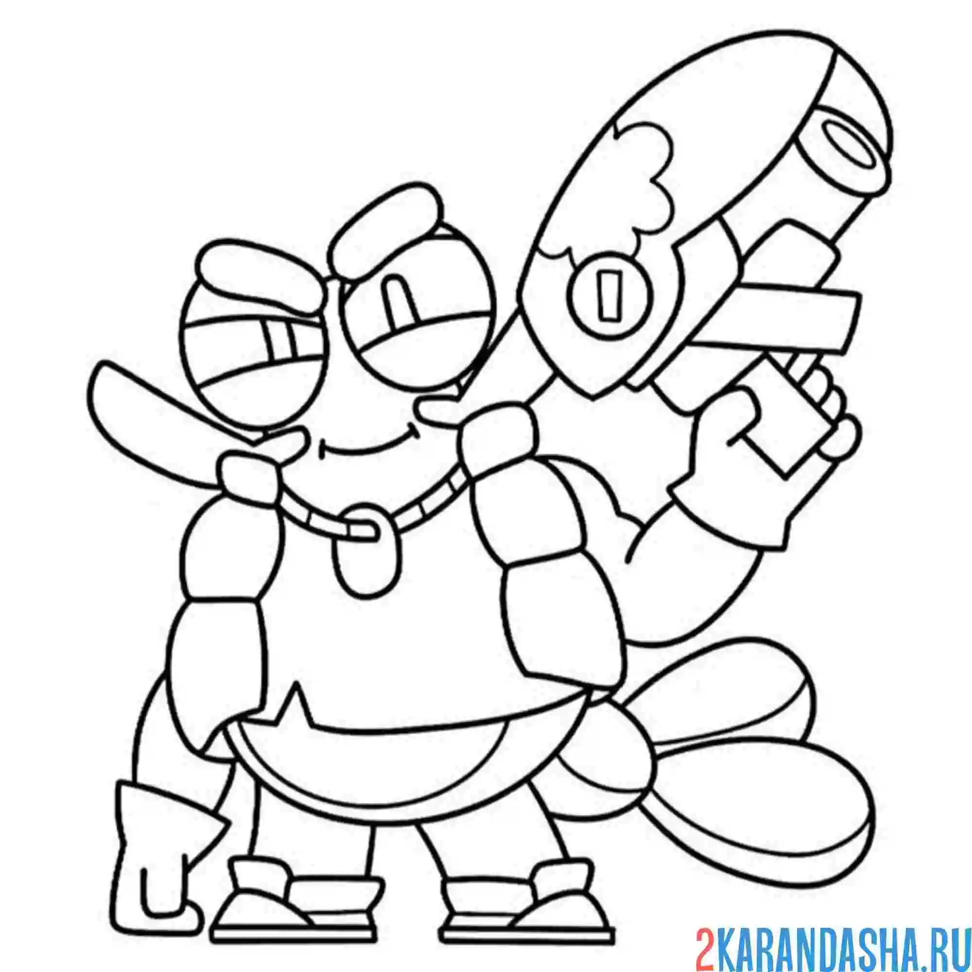 Раскраска клэнси браво старс