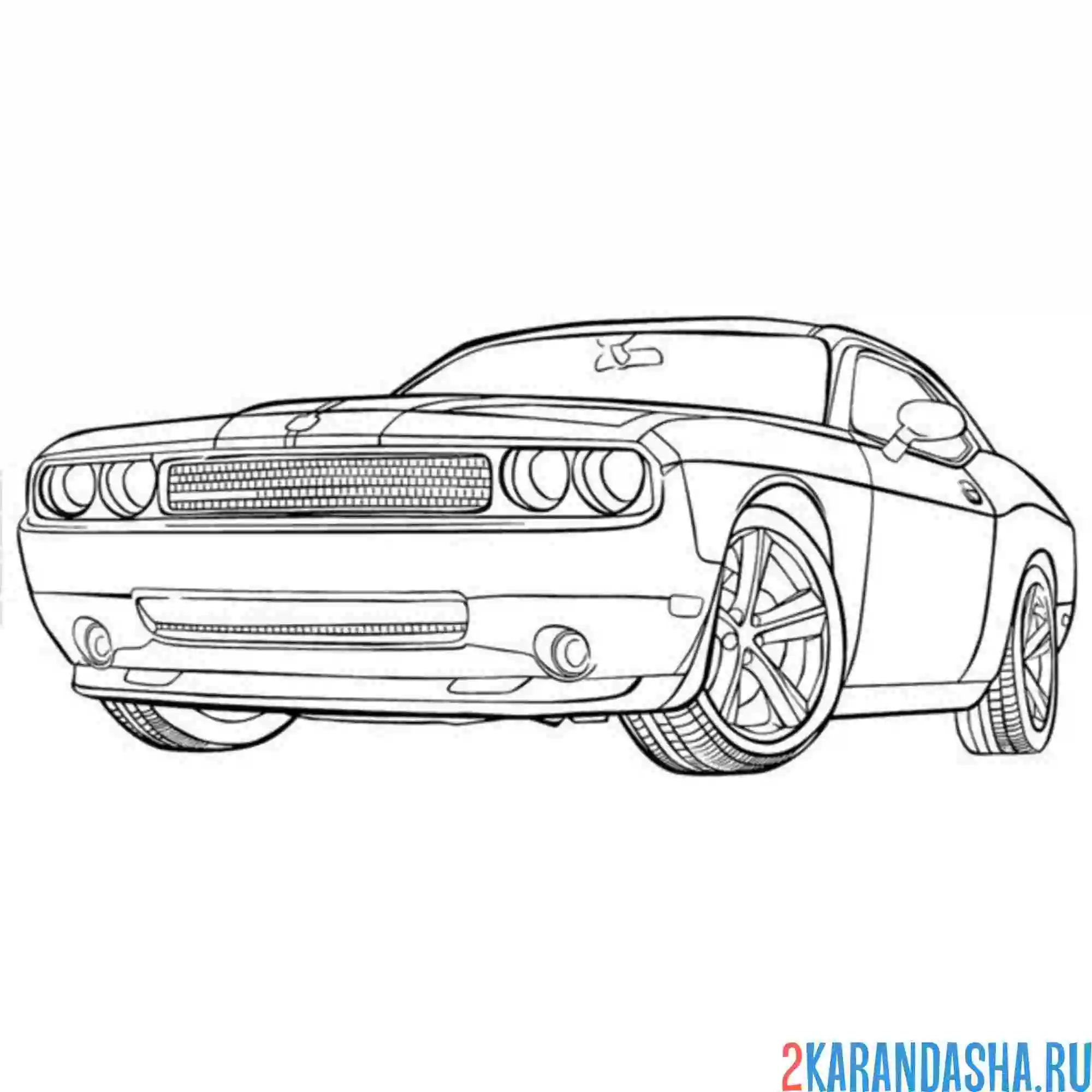 Раскраска машина из гта (gta)