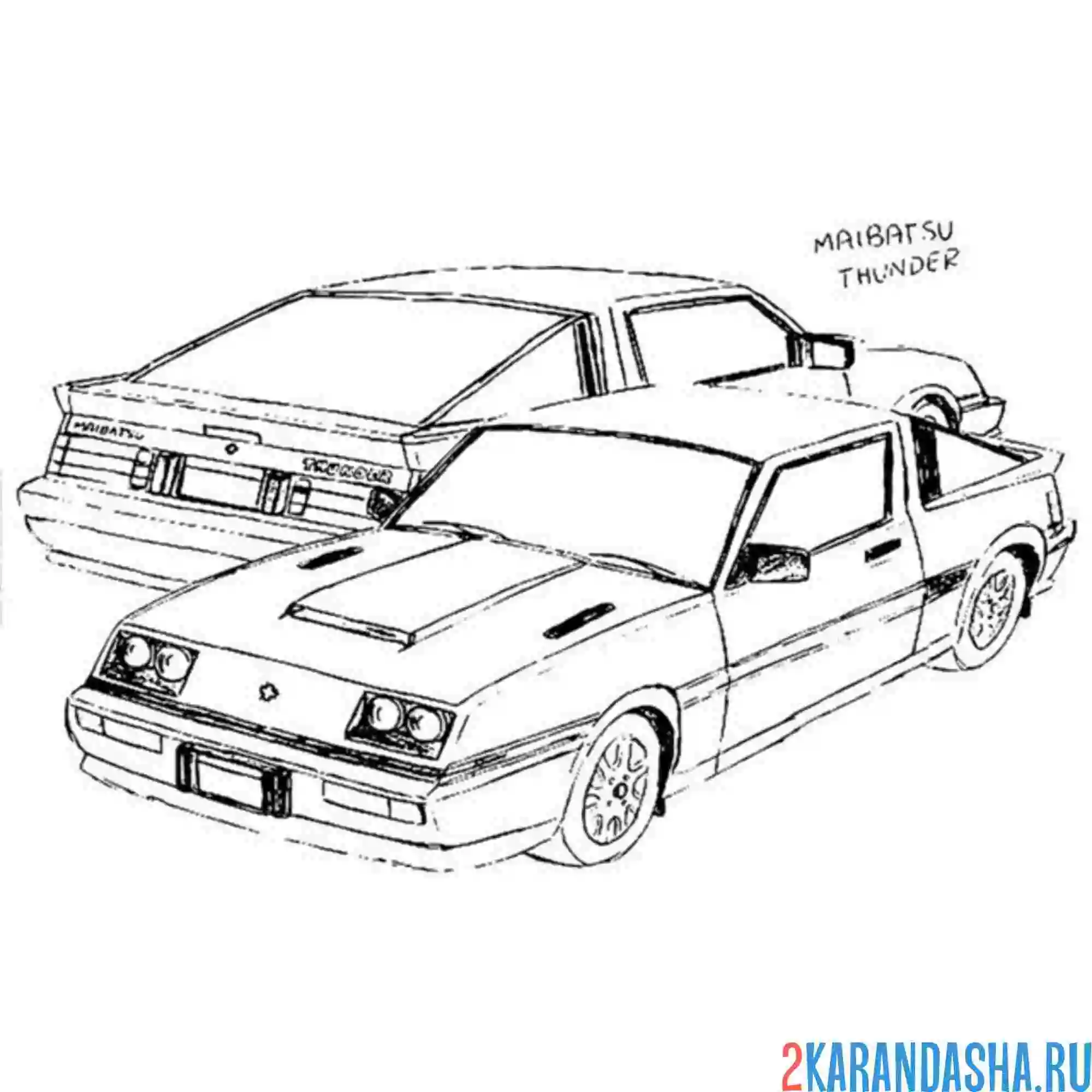 Раскраска гта (gta) две тачки