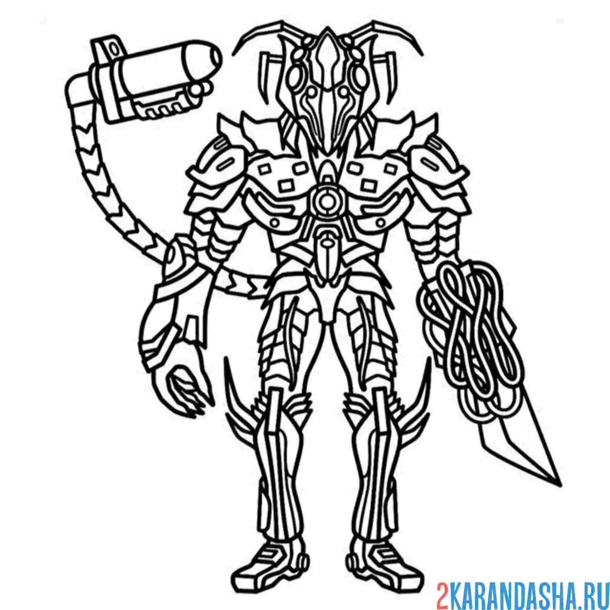 Раскраска new upgraded counter titan скибиди