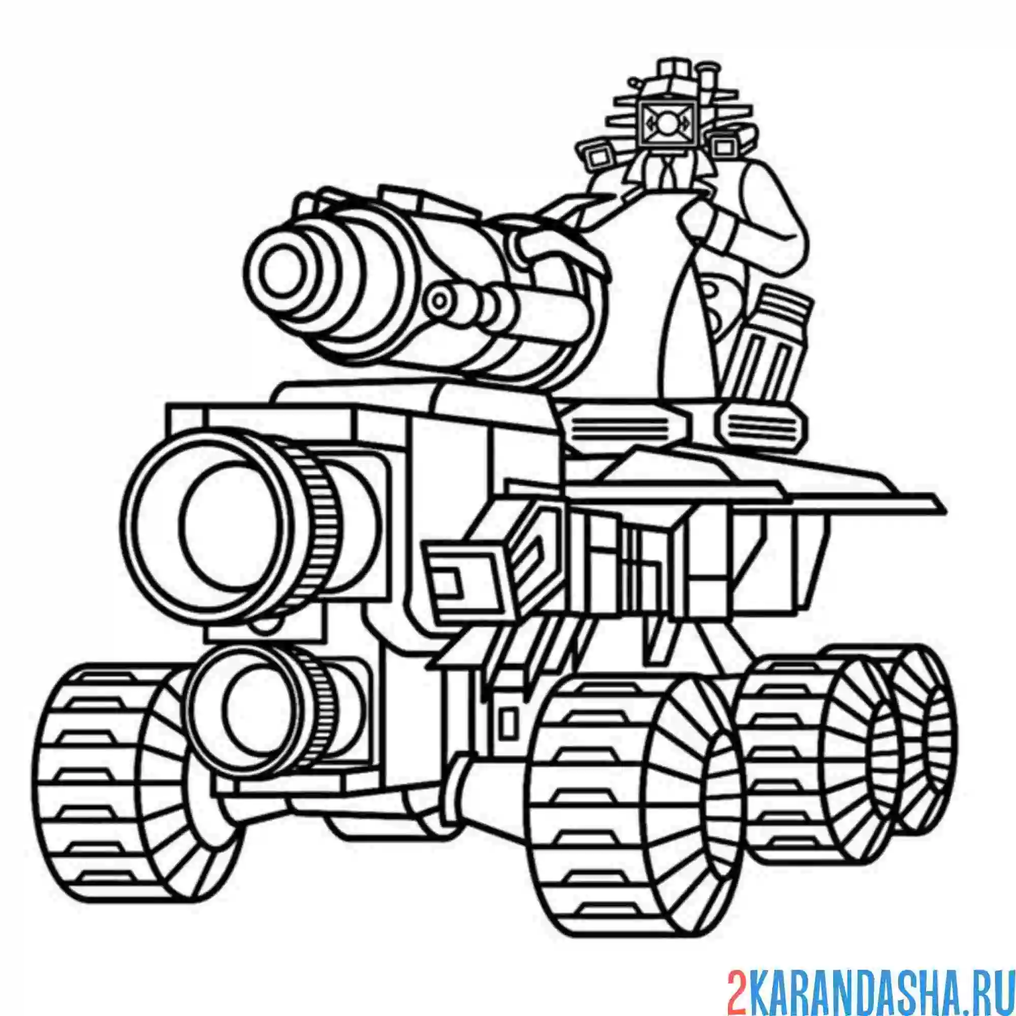 Раскраска plasma camera car