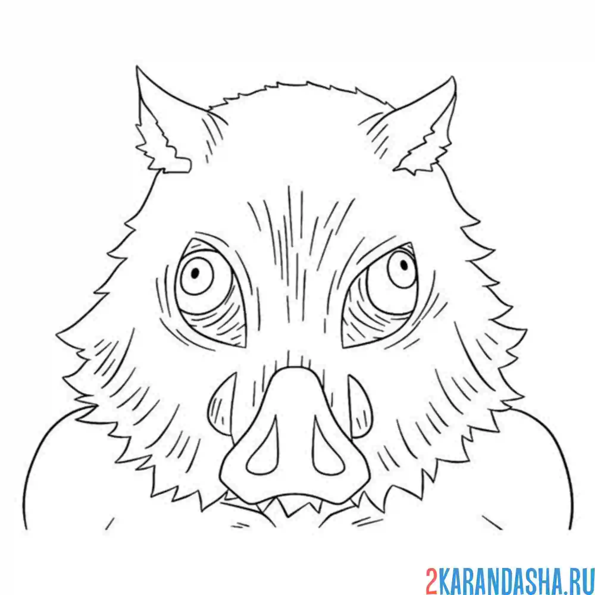 Раскраска иноске хашибира