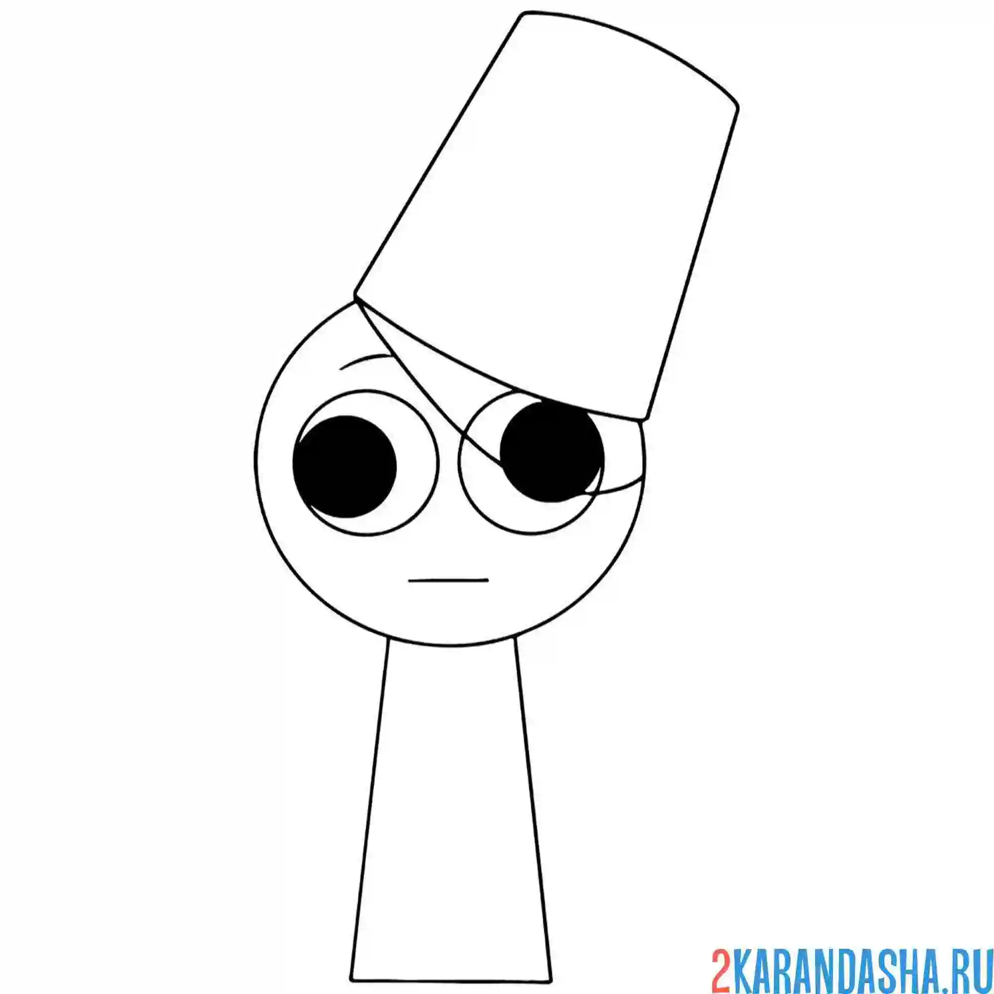 Раскраска спрунки браун