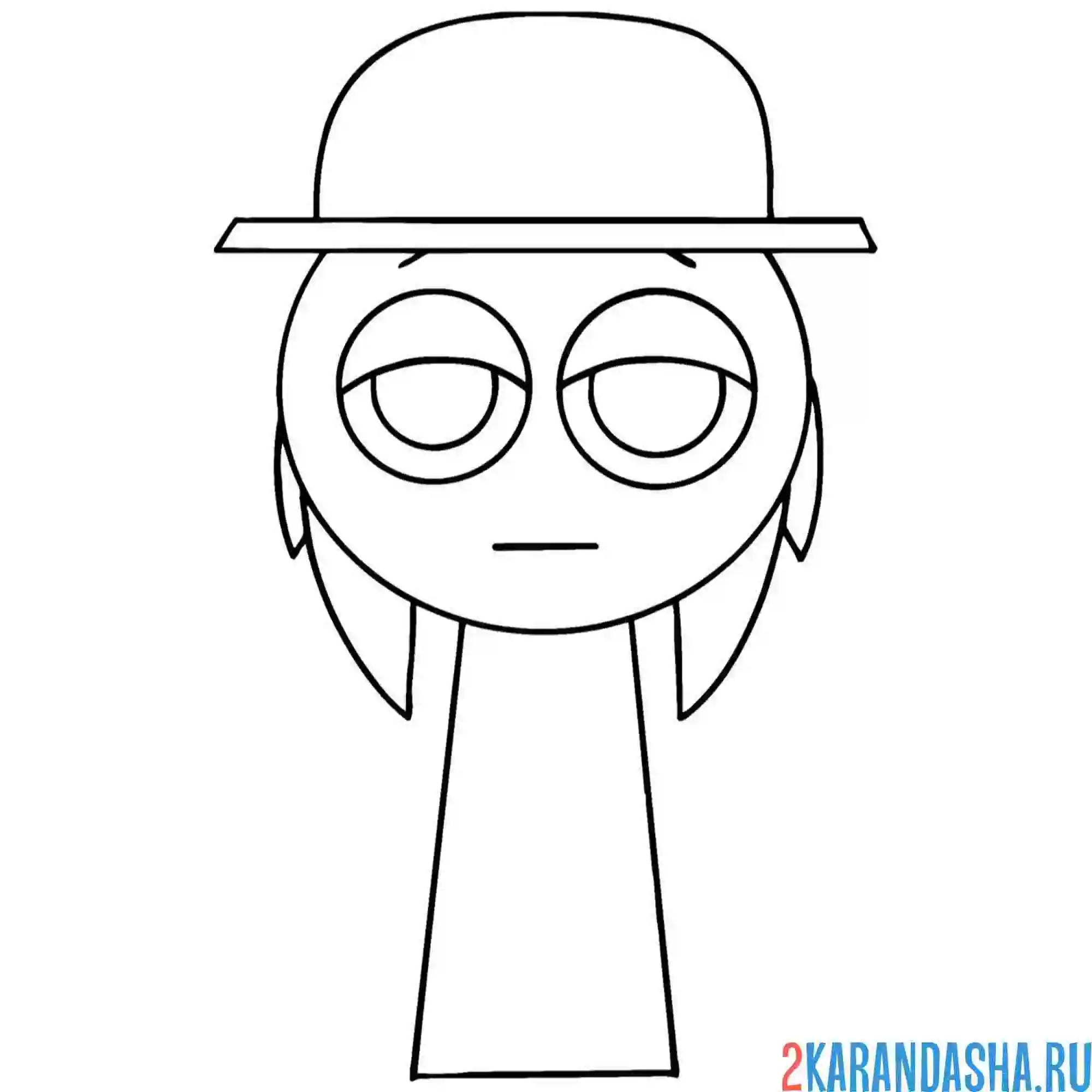 Раскраска спрунки таннер