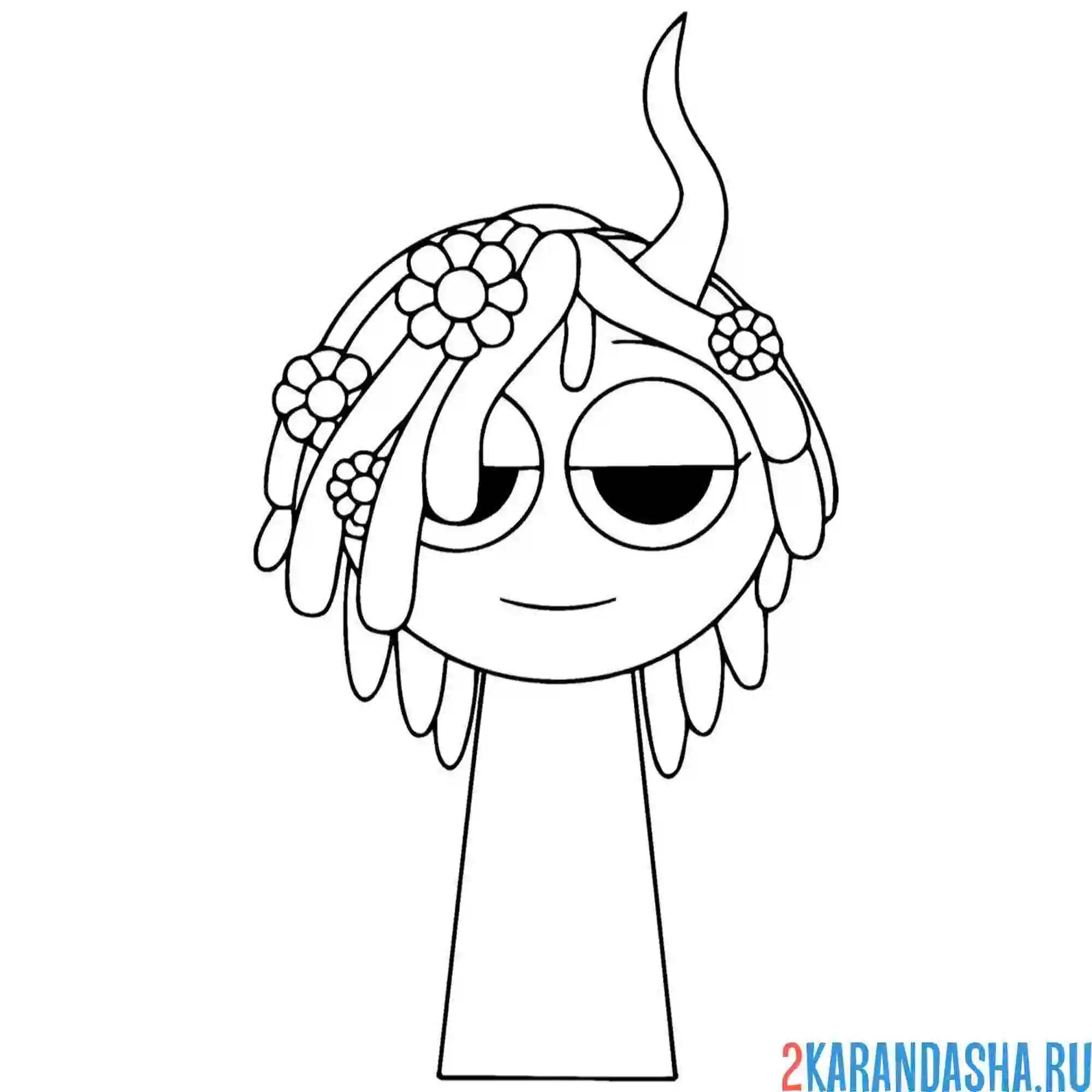 Раскраска грин спрунки