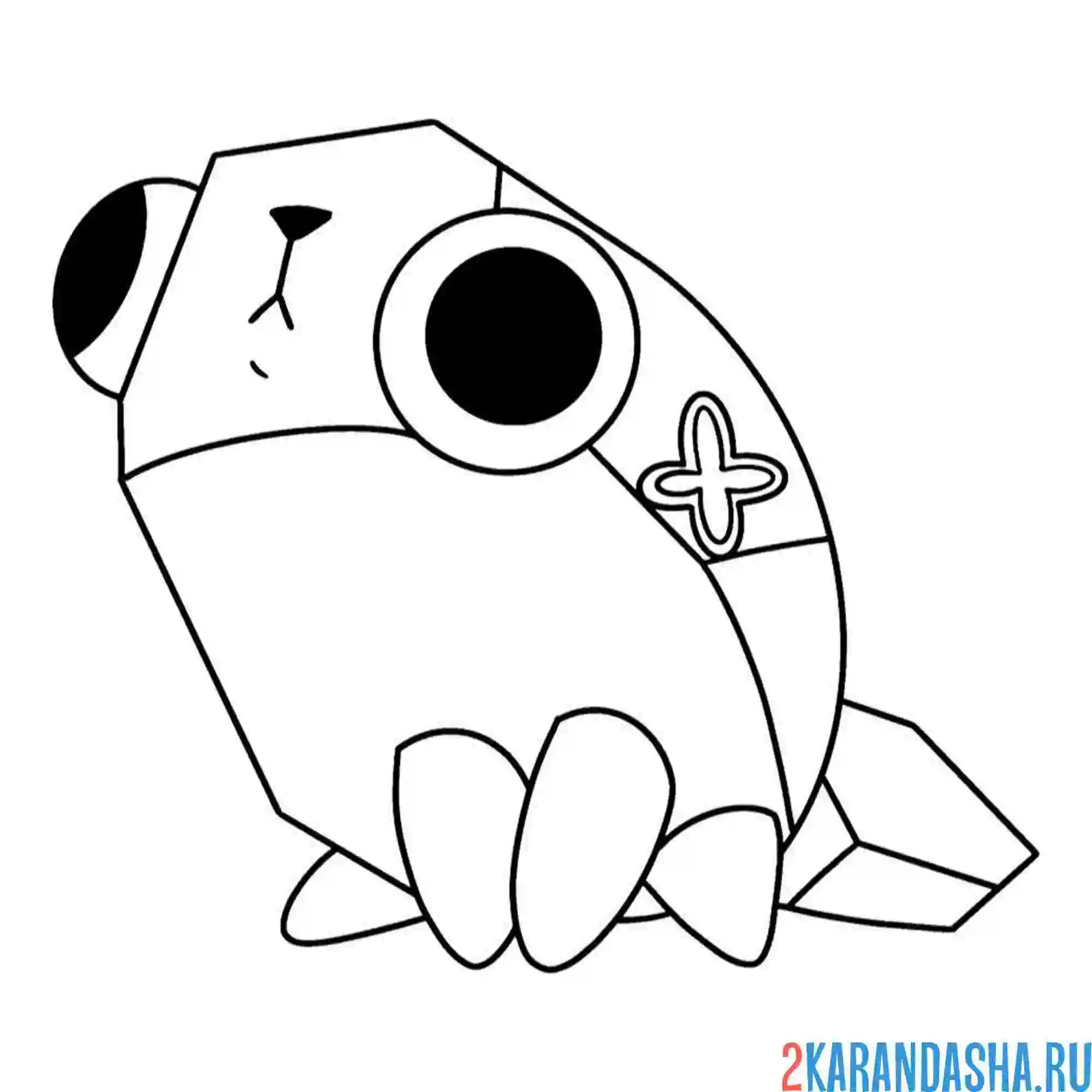 Раскраска пебл мир денди