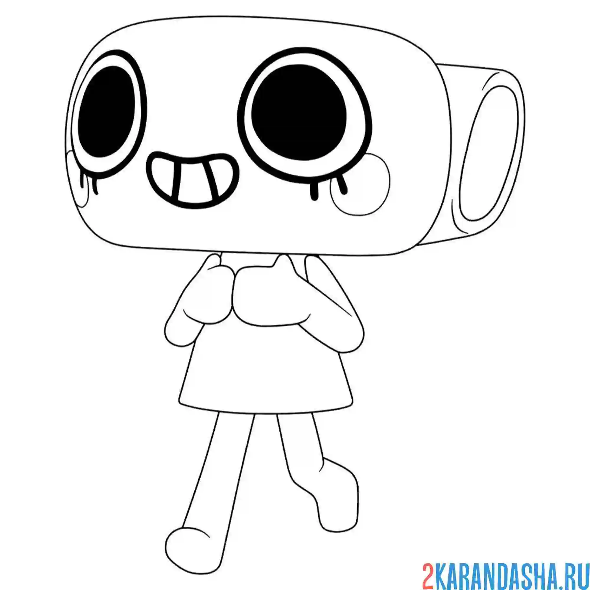 Раскраска шелл мир денди