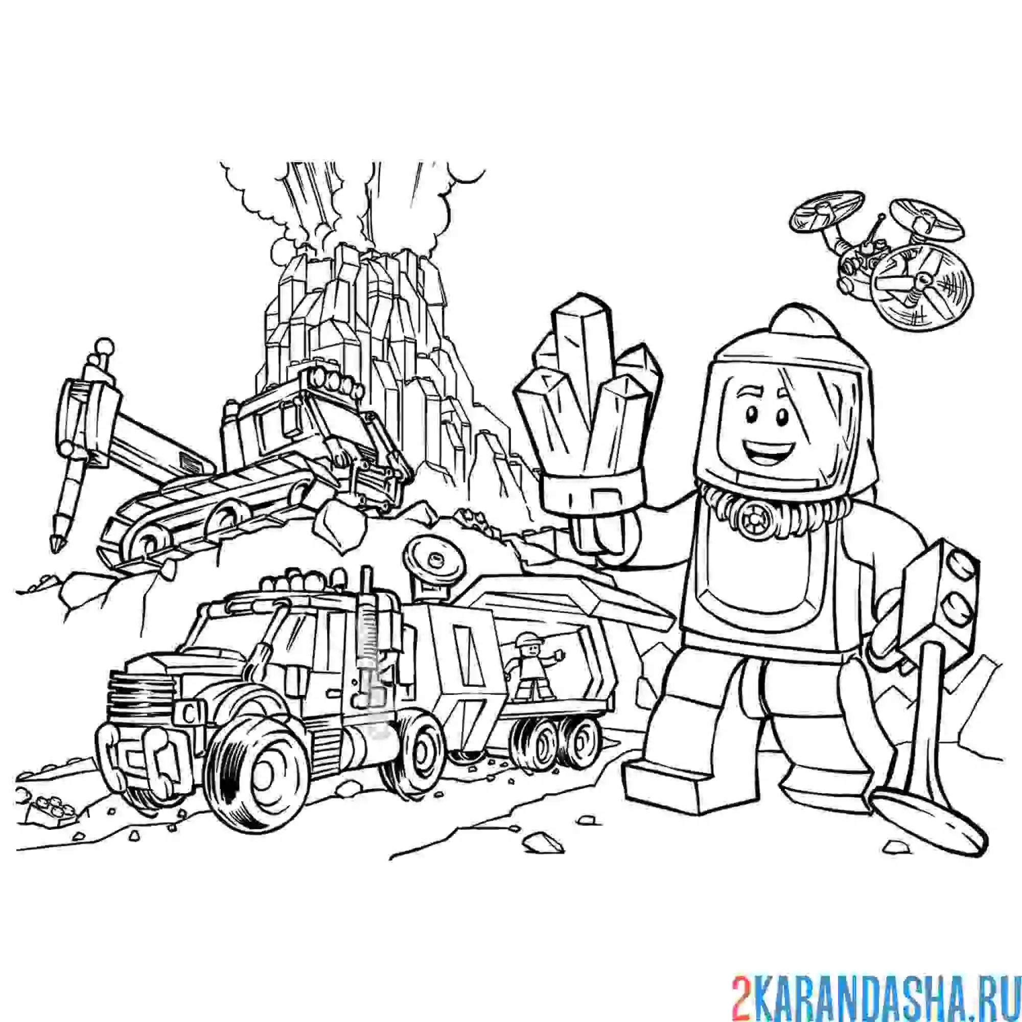 Раскраска сити