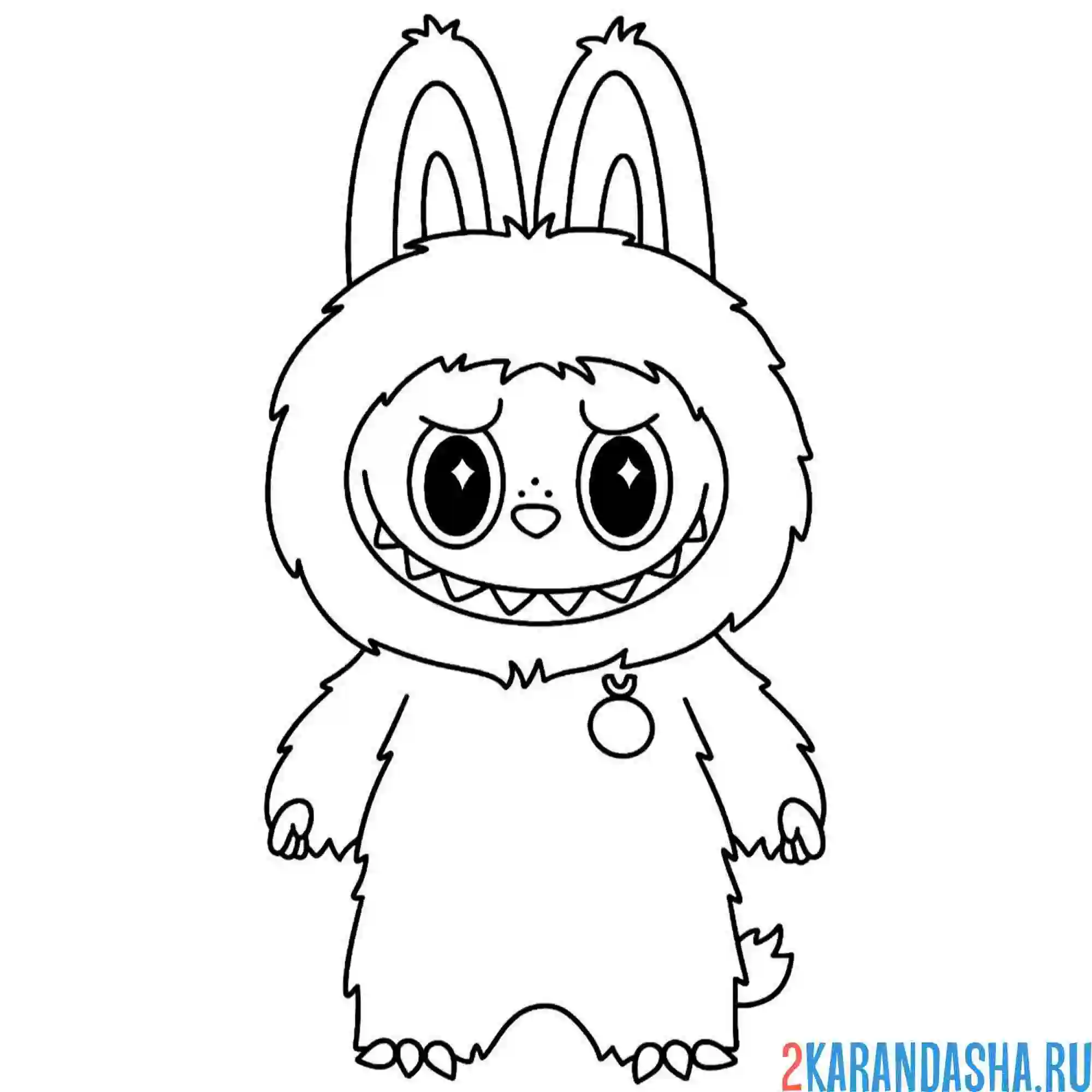 Раскраска зимомо