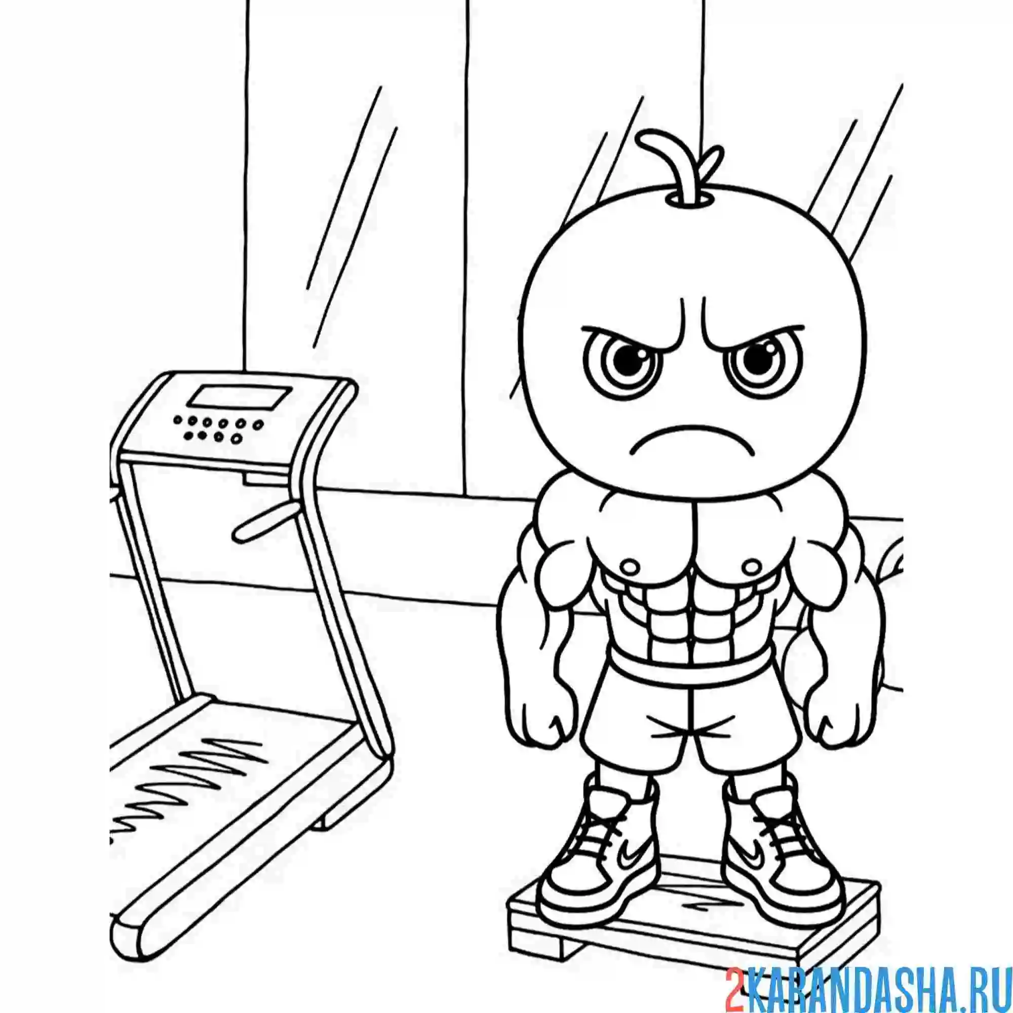 Раскраска ю-дин-дин-дин-дюн ма-дин-дин-дин-дюн