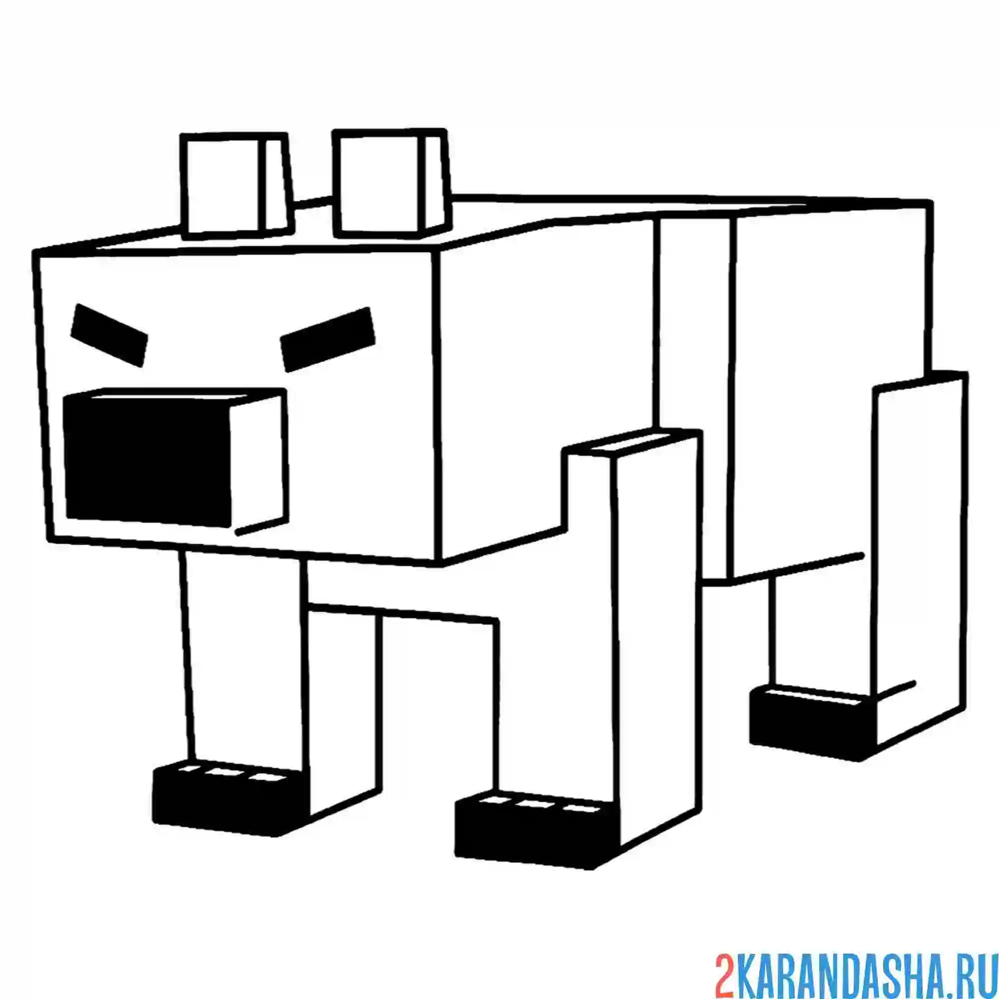 Раскраска 99 ночей в лесу медведь