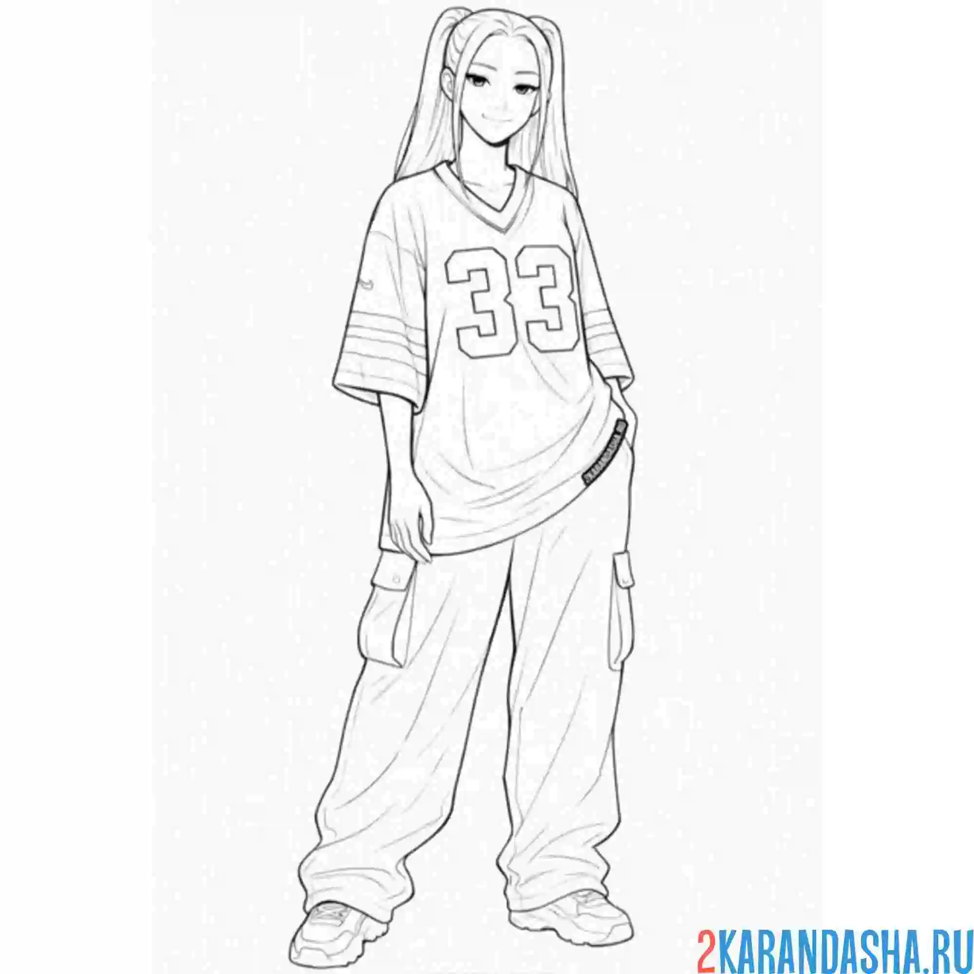 Раскраска мира спорт кей-поп-охотницы на демонов хантрикс