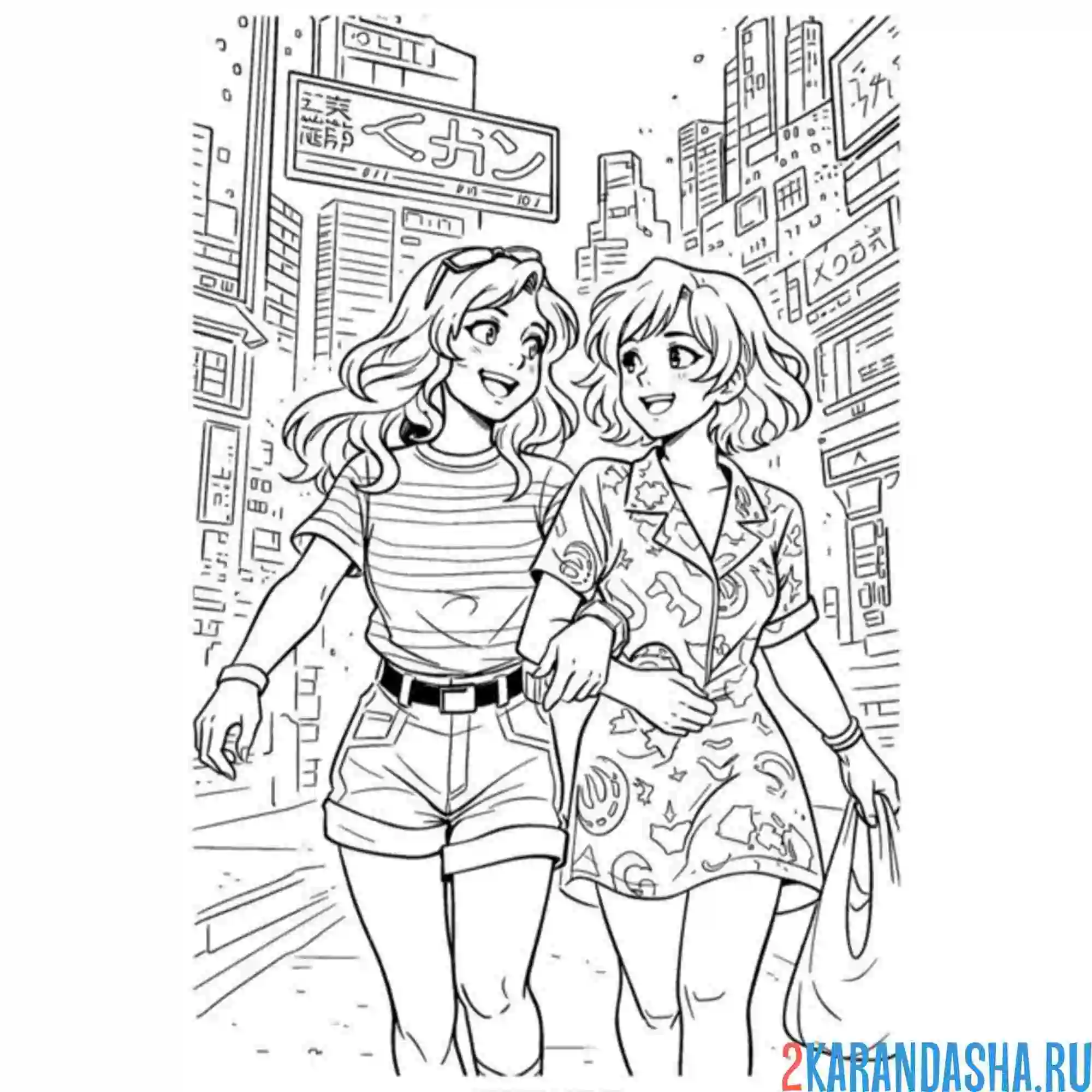 Раскраска осд (очень странные дела) макс и одиннадцать