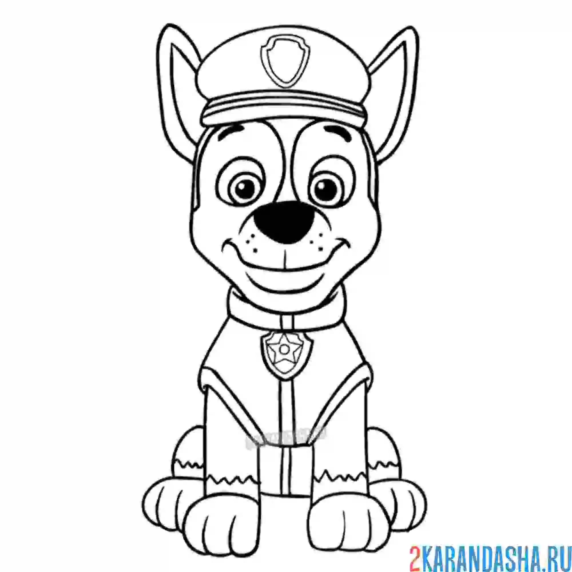 Раскраска гонщик на страже