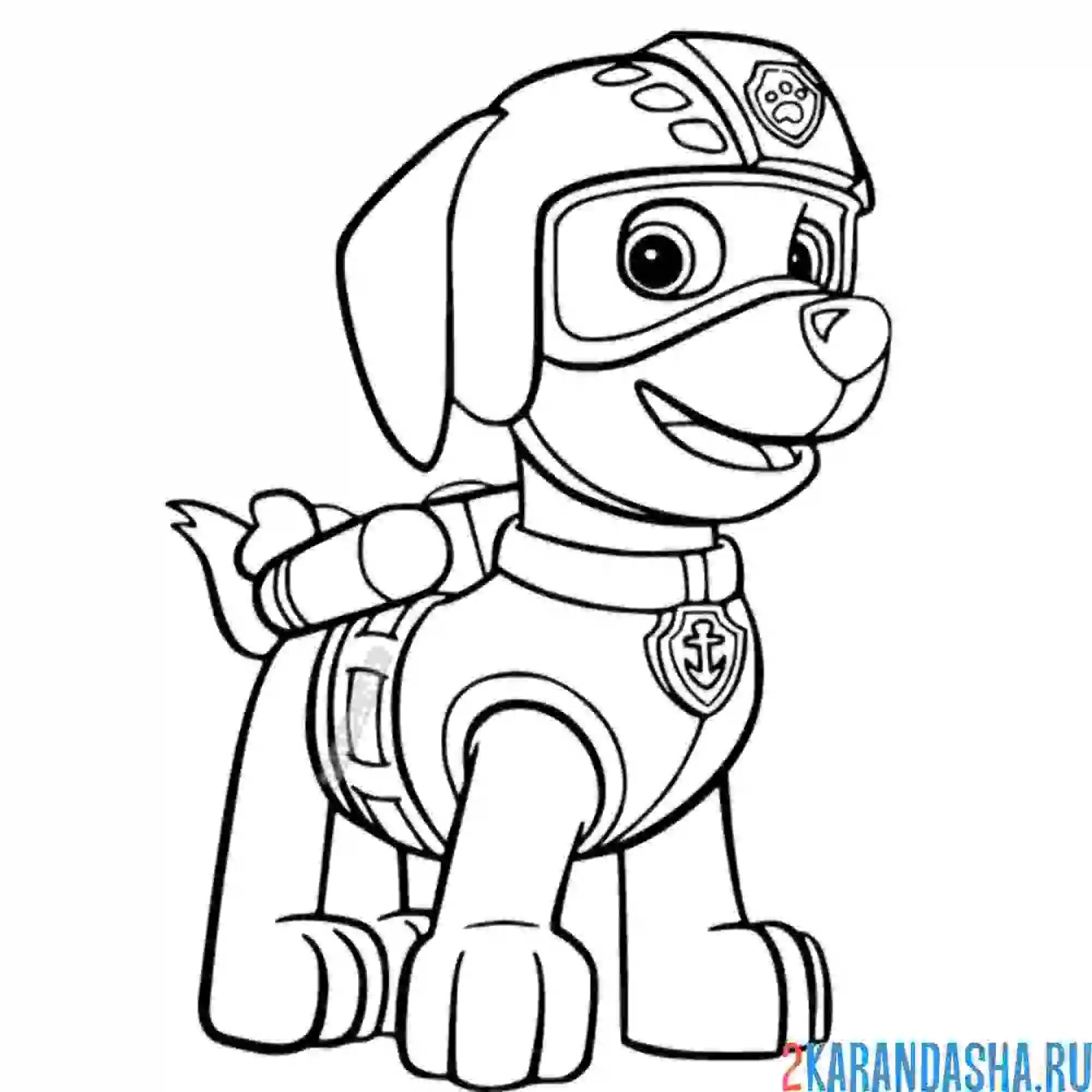 Раскраска зума герой