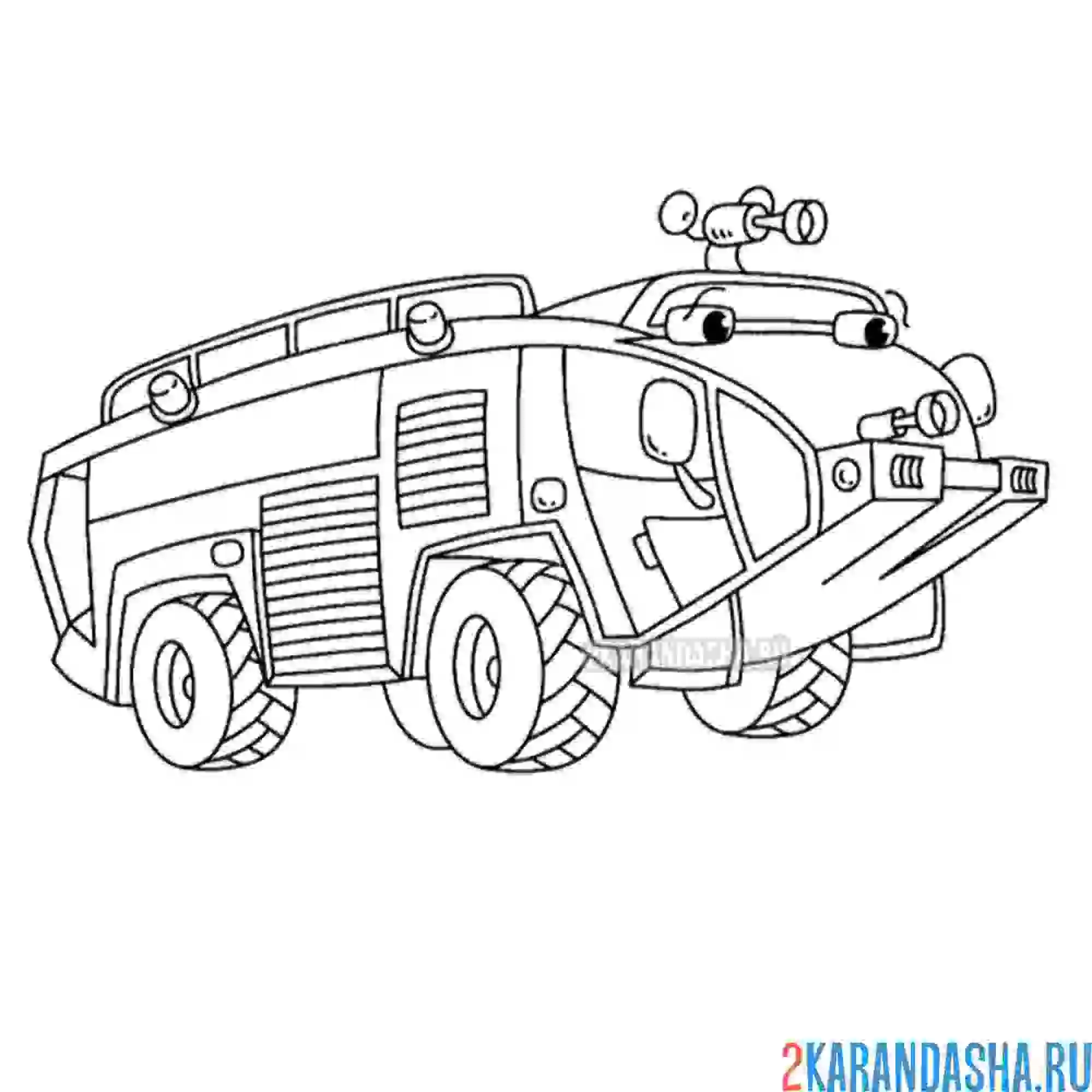 Раскраска амфибия