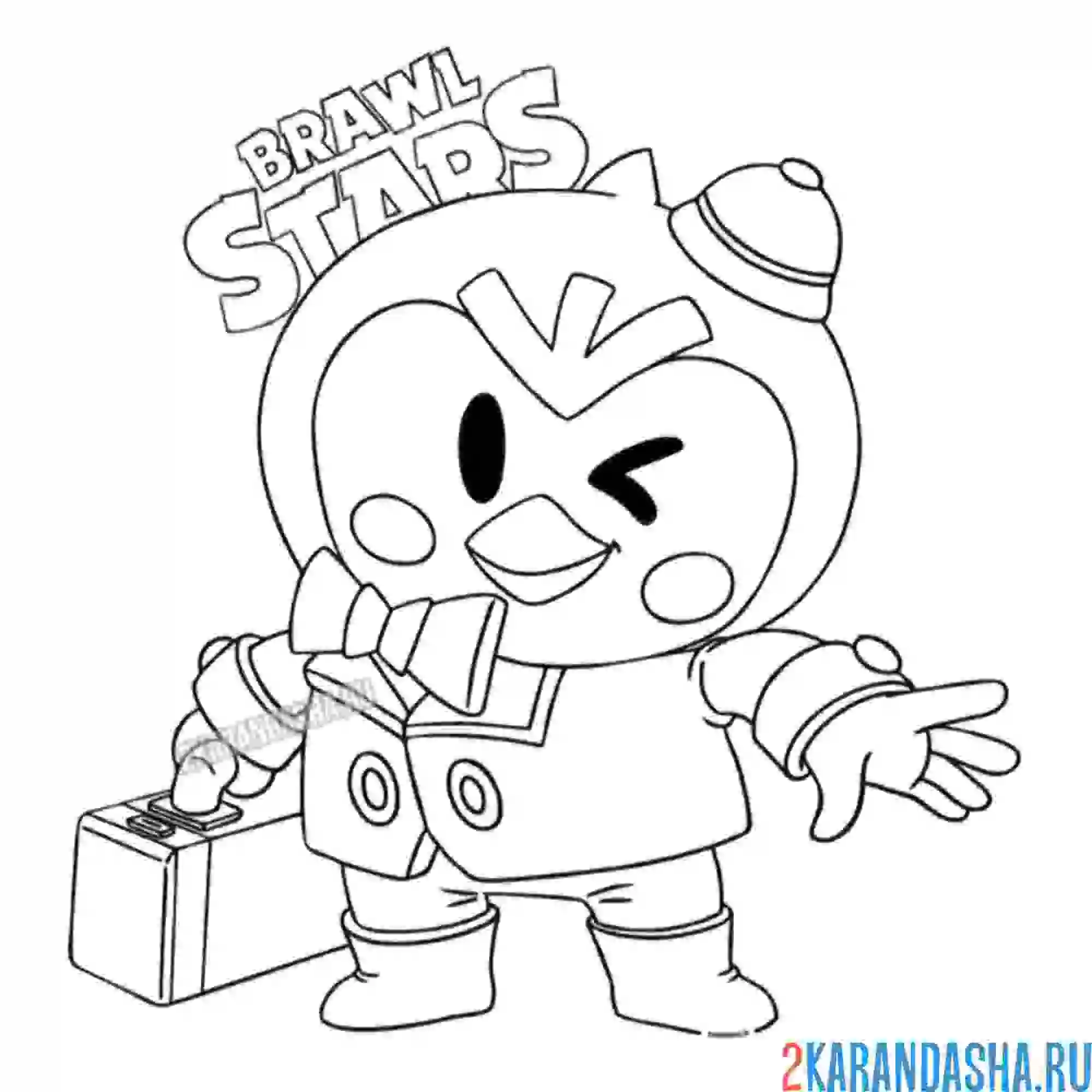 Раскраска скин мистер пи, mr. p