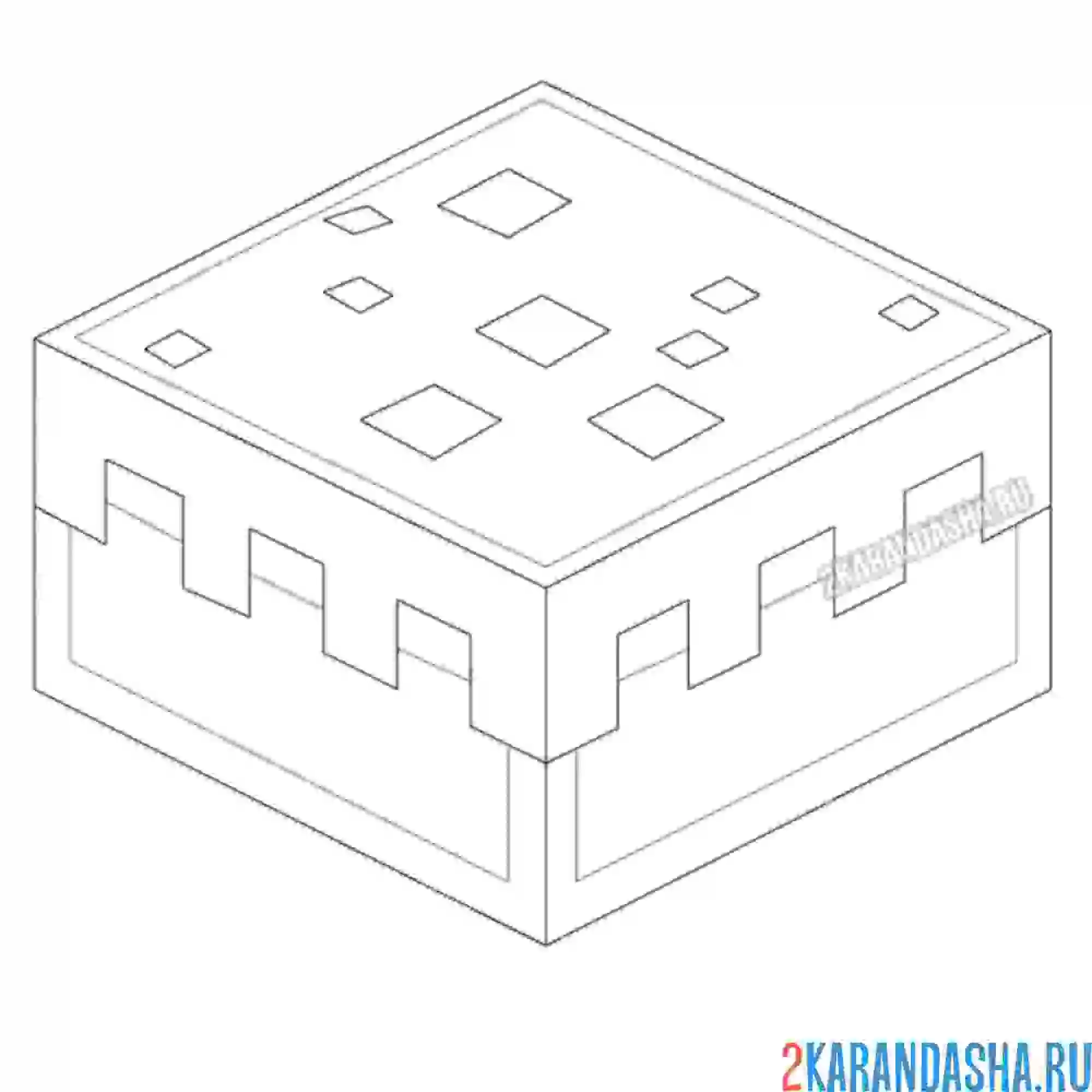 Раскраска торт готовка еды