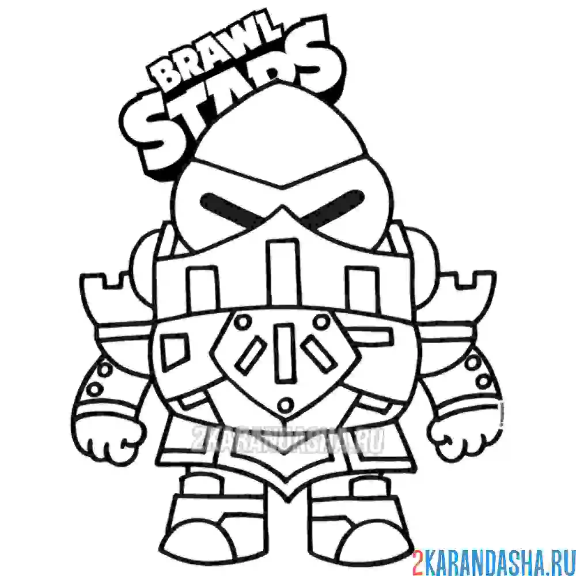 Раскраска вольт паладин меха скин