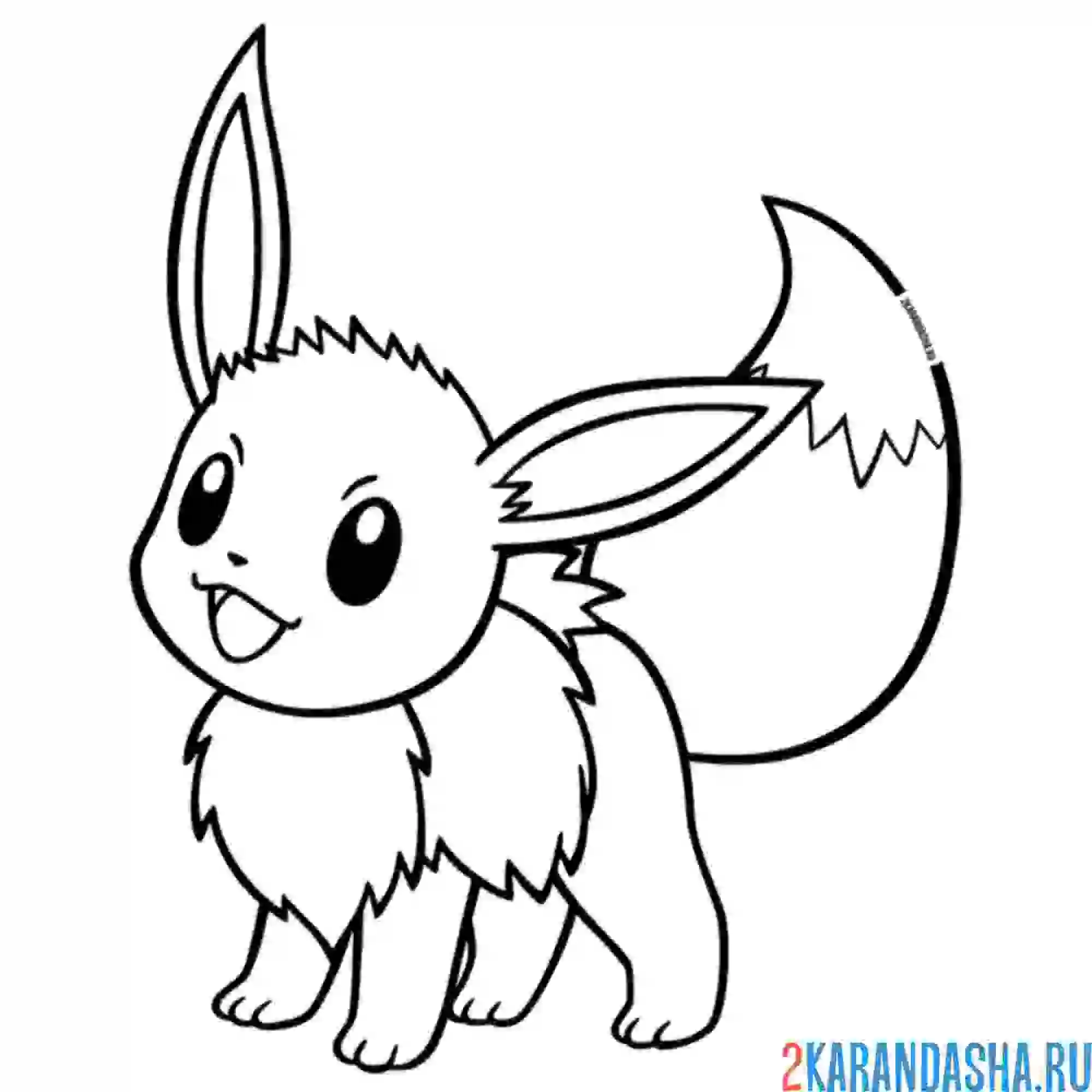 Раскраска иви