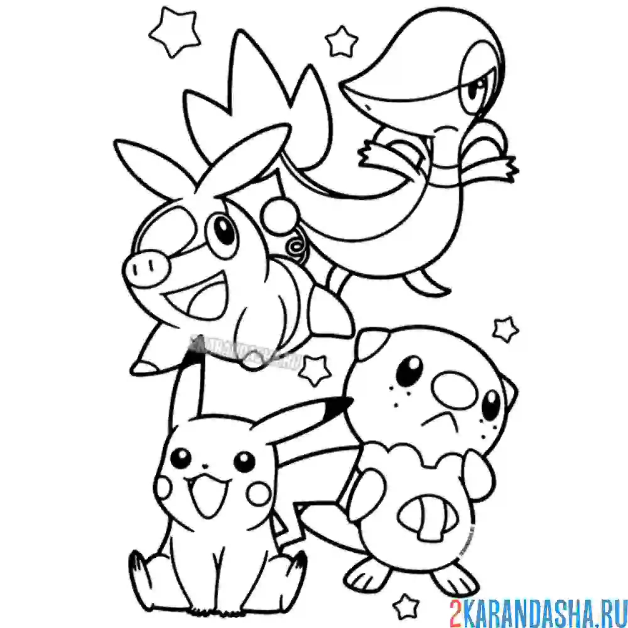 Раскраска разные