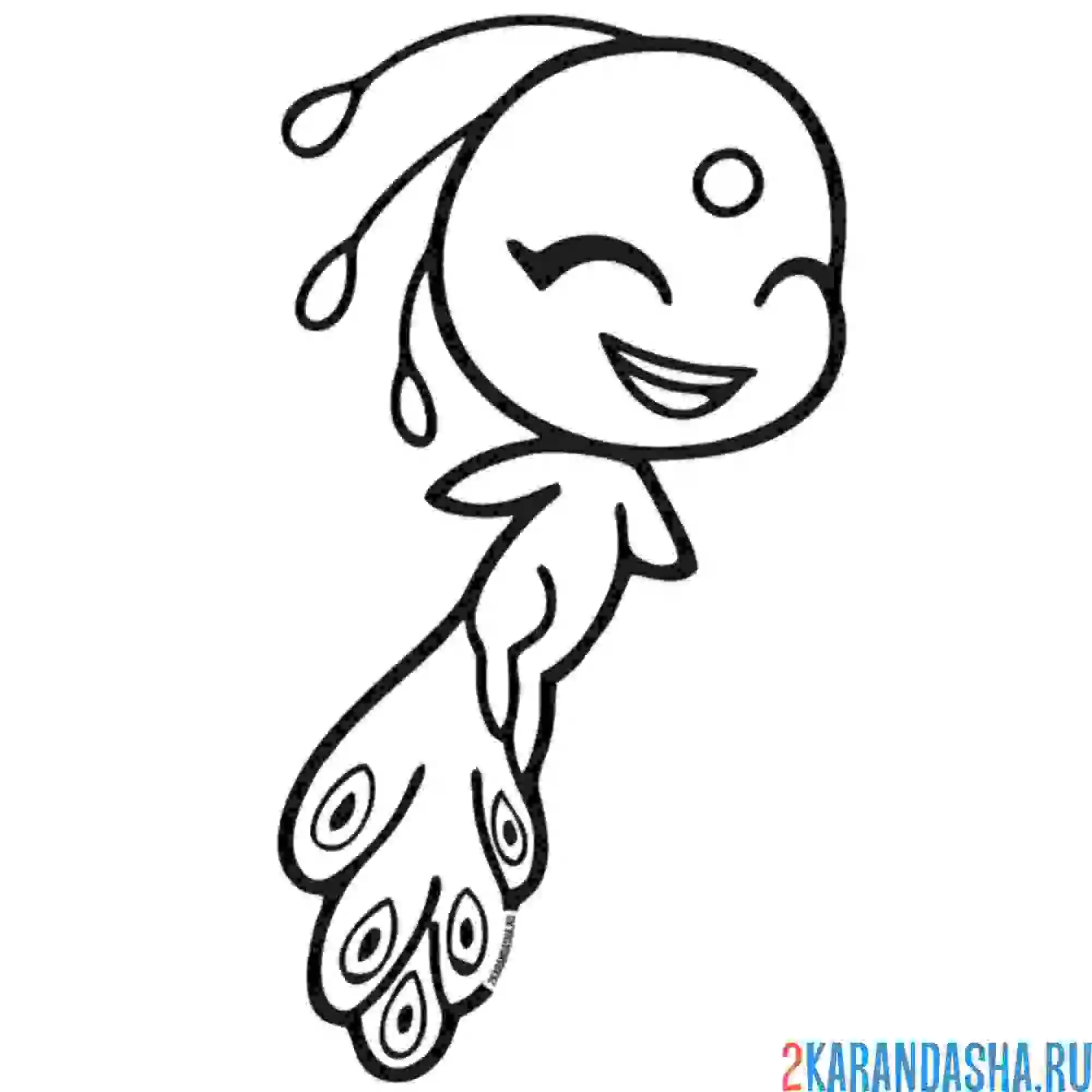 Раскраска квами дуусу