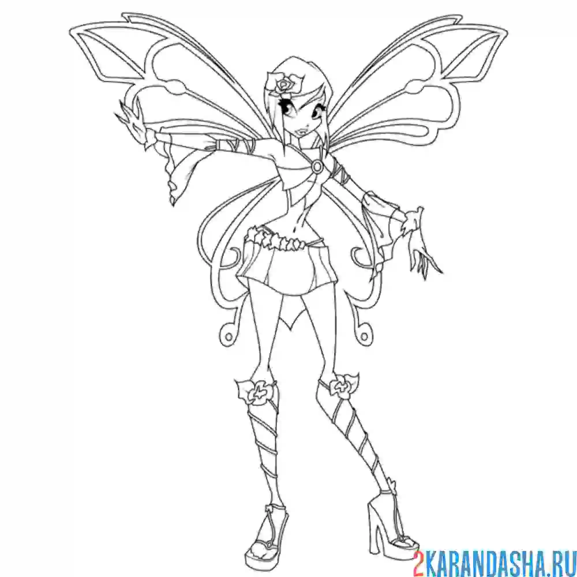 Раскраска текна софикс