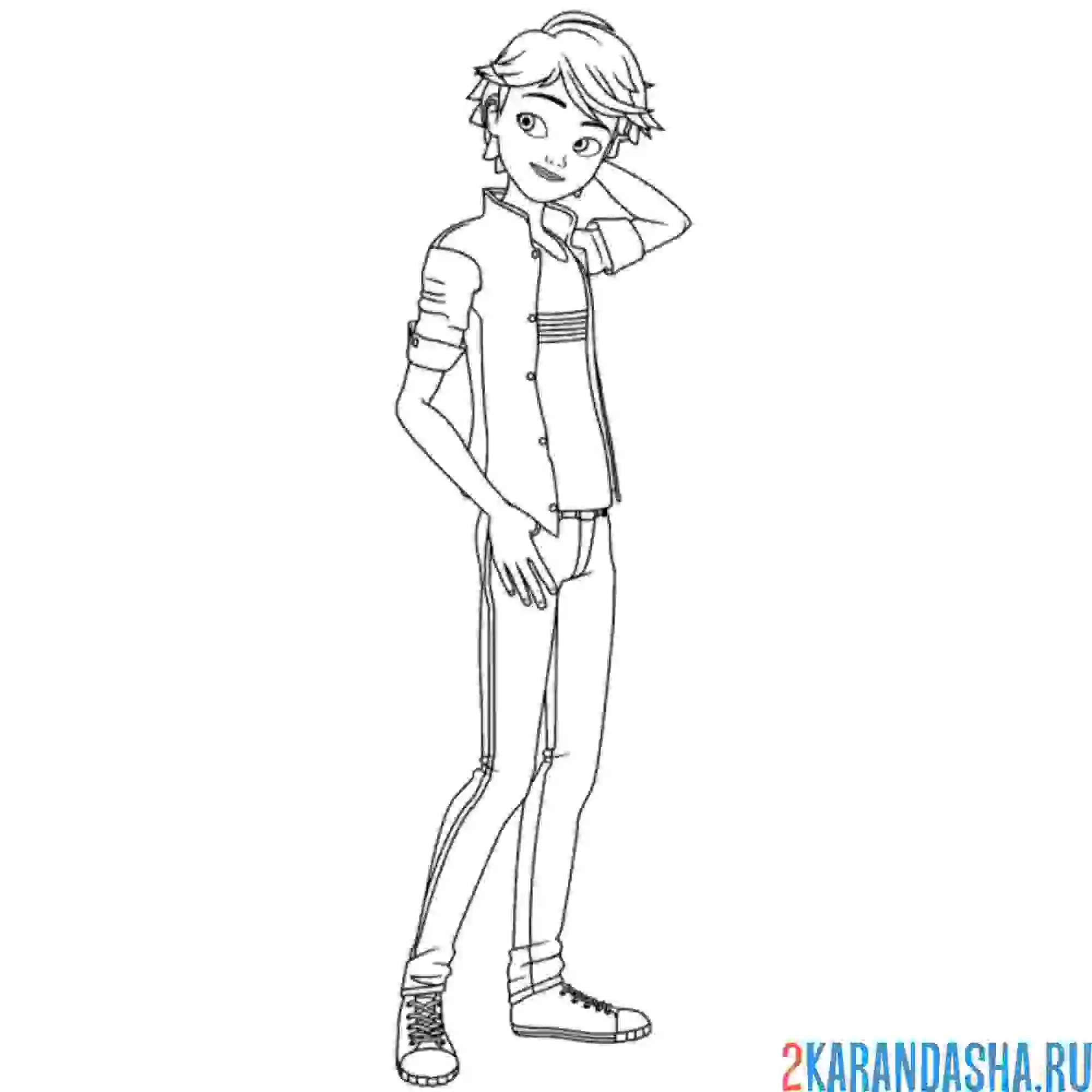 Раскраска адриан