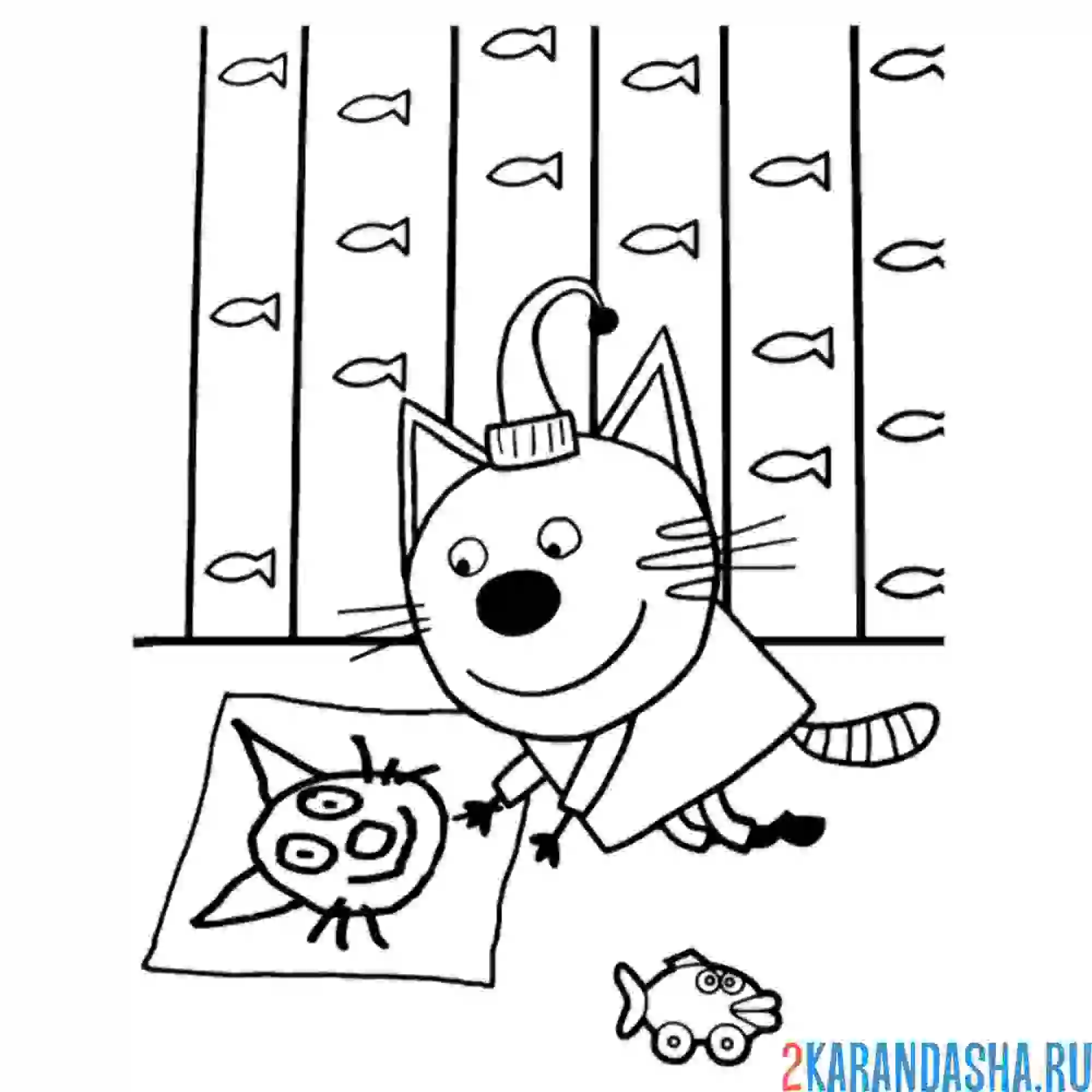 Раскраска компот рисует