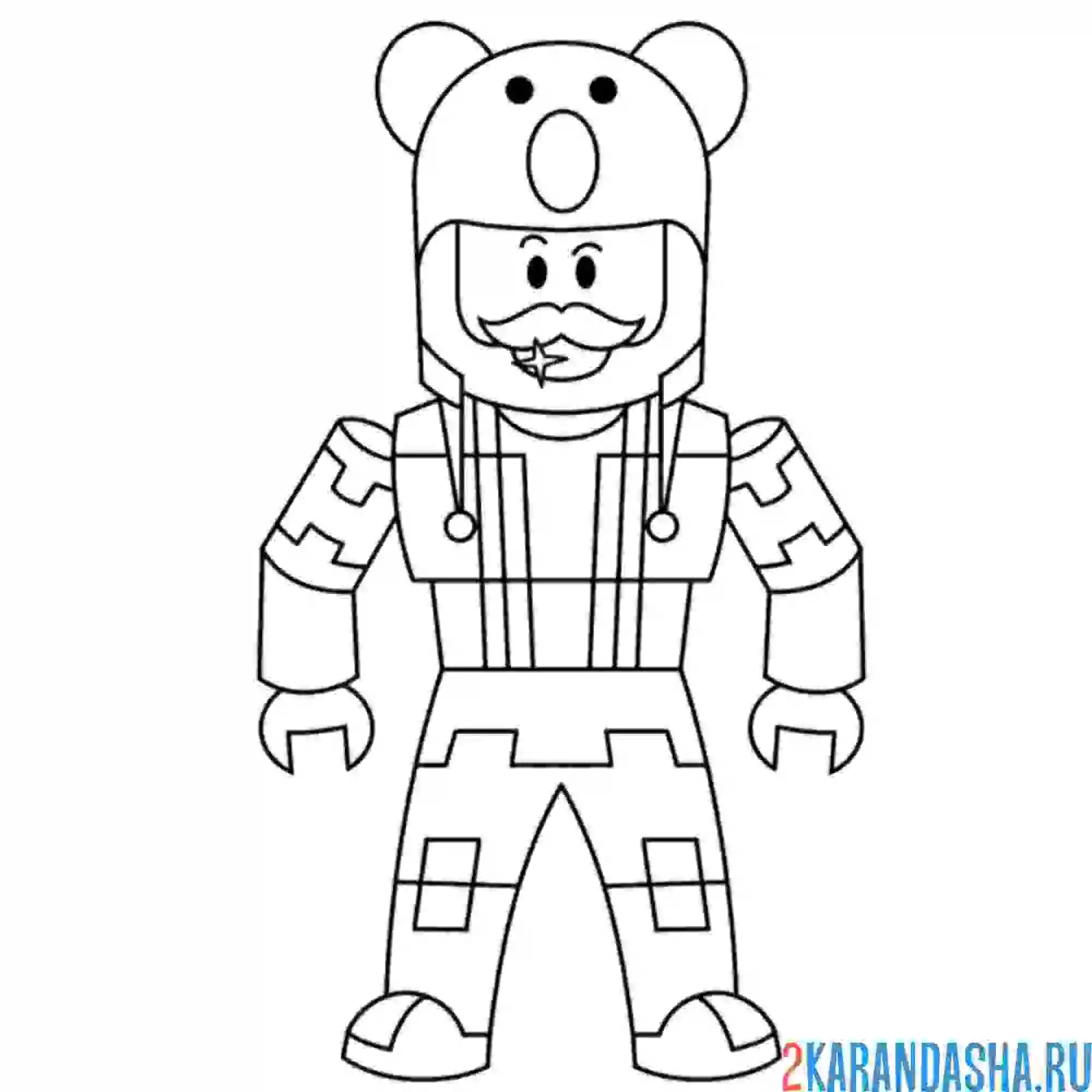 Раскраска thinknoodles