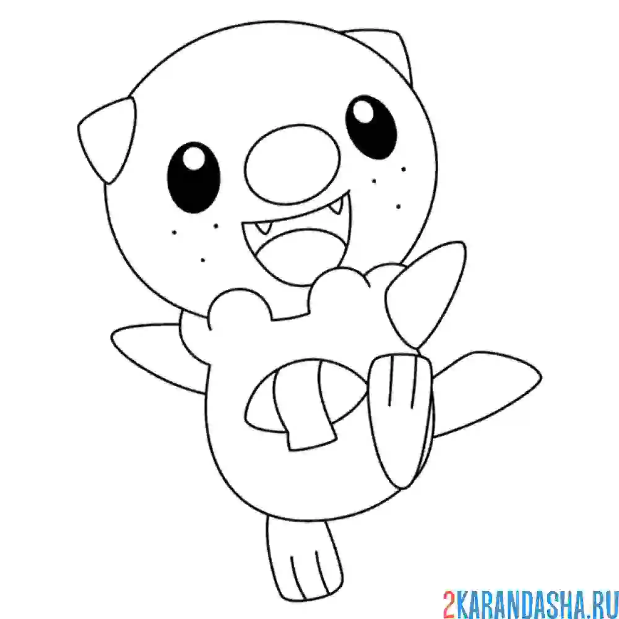 Раскраска ошавотт