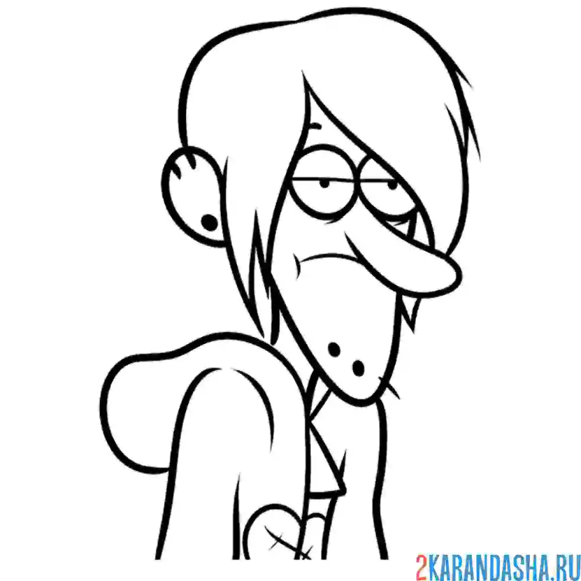 Раскраска роберт «робби» валентино