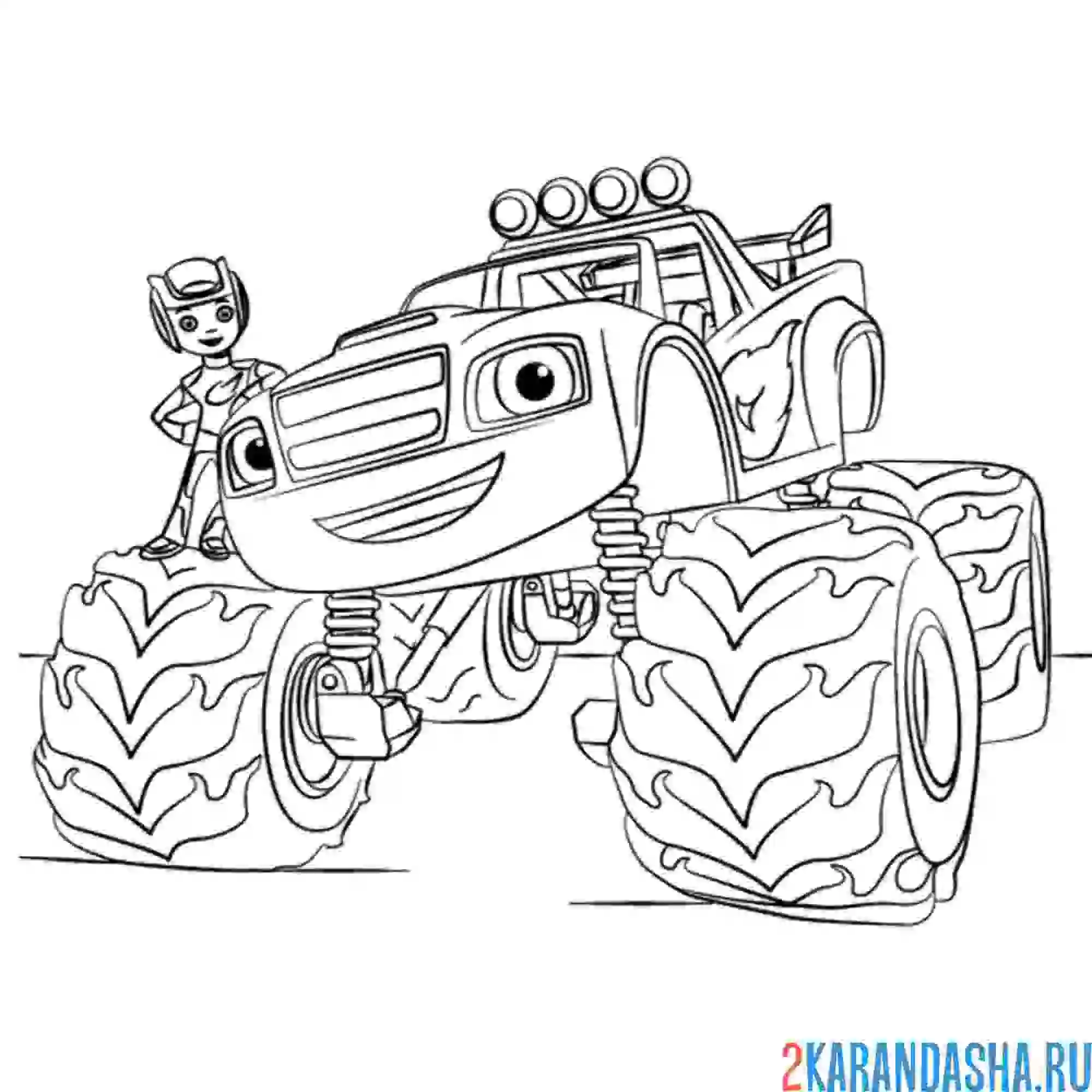 Раскраска эй-джей и вспыш