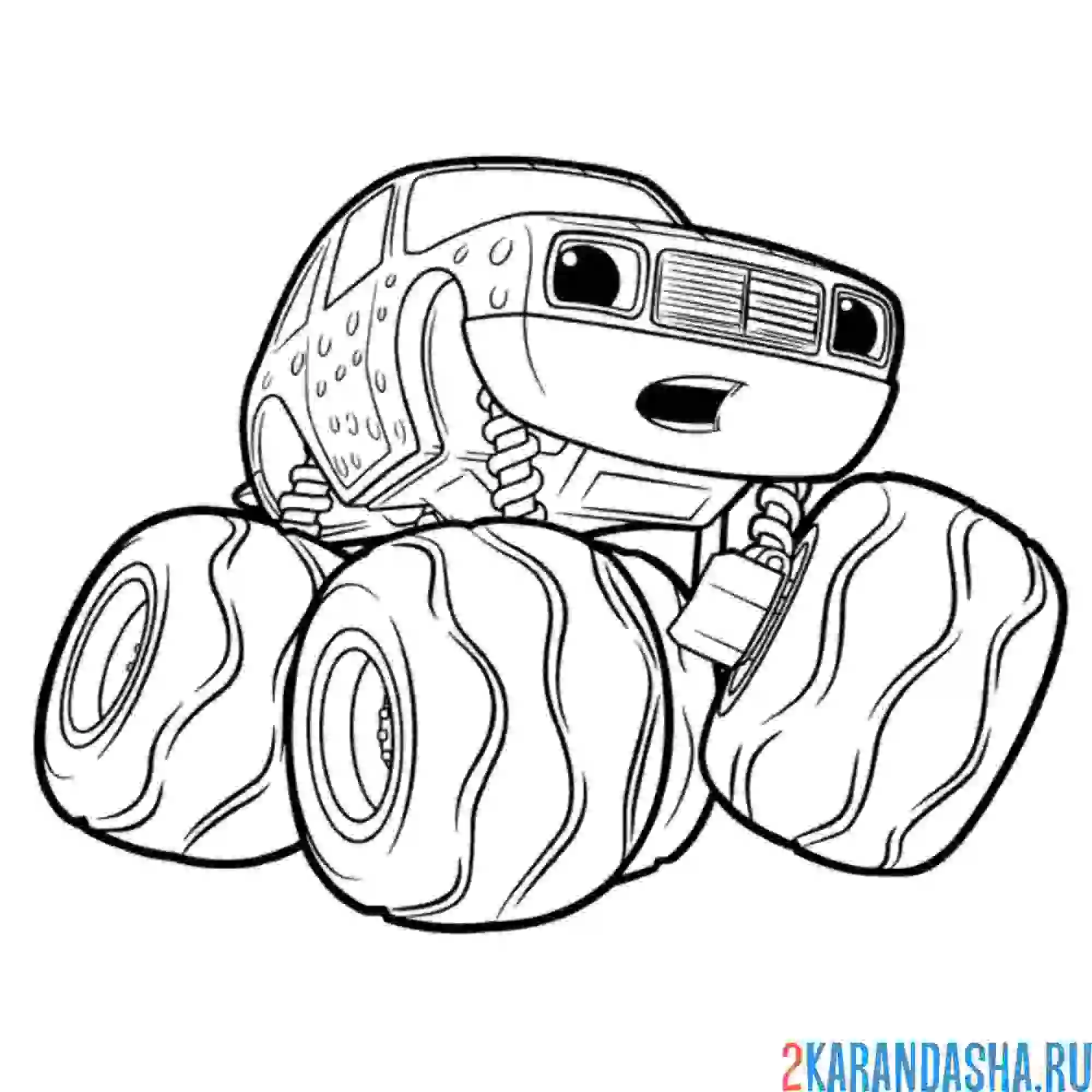 Раскраска огурчик