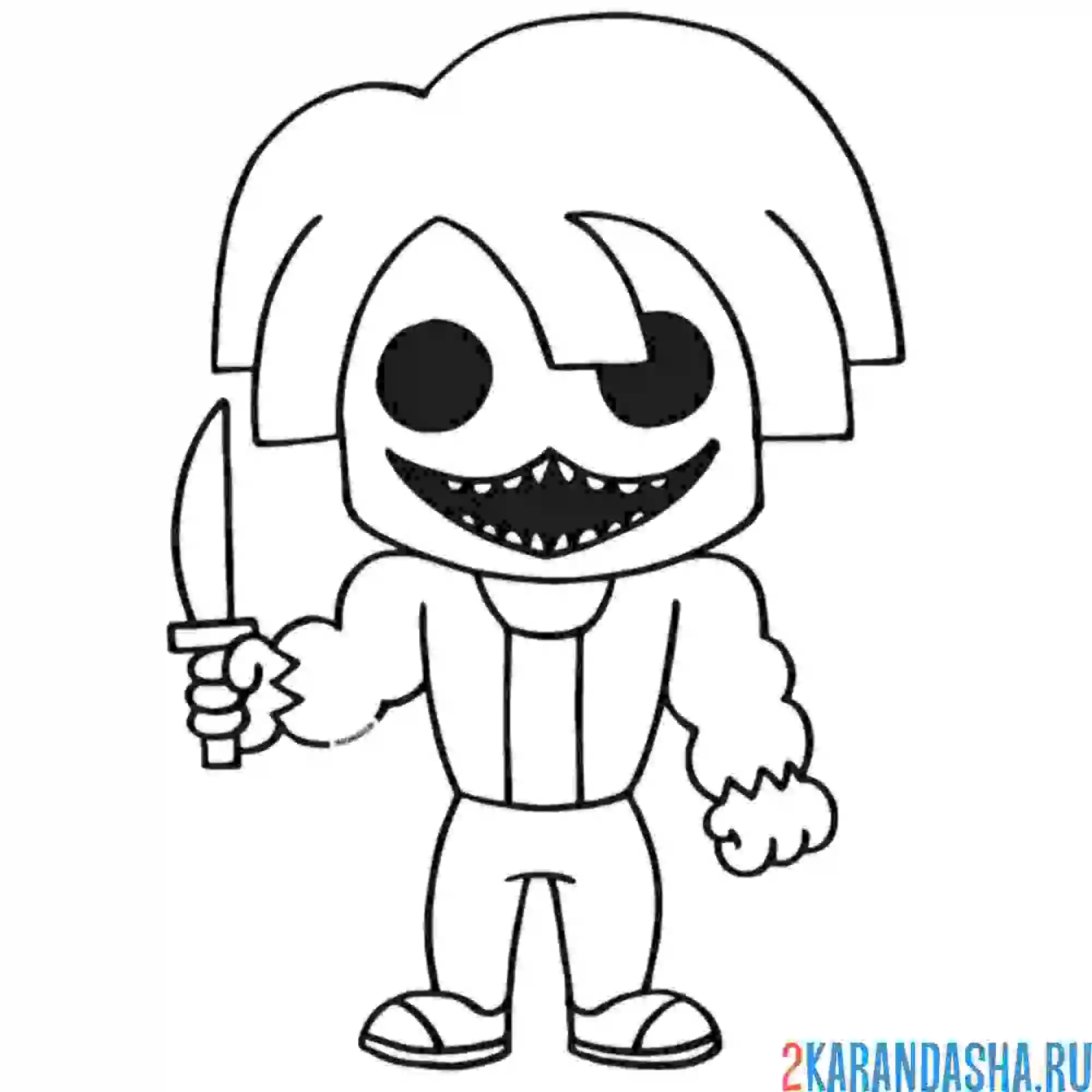 Раскраска бекон