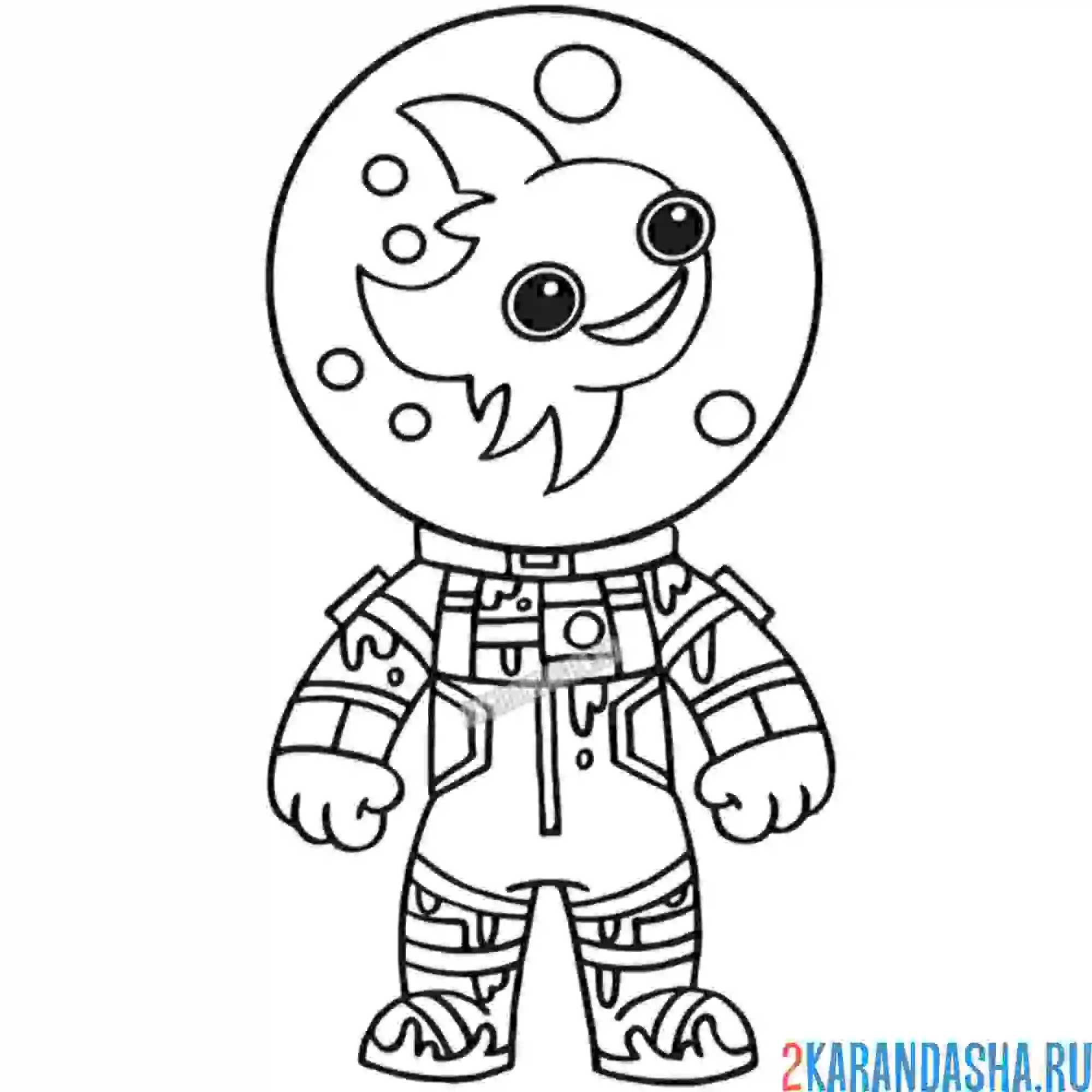 Раскраска левиафан