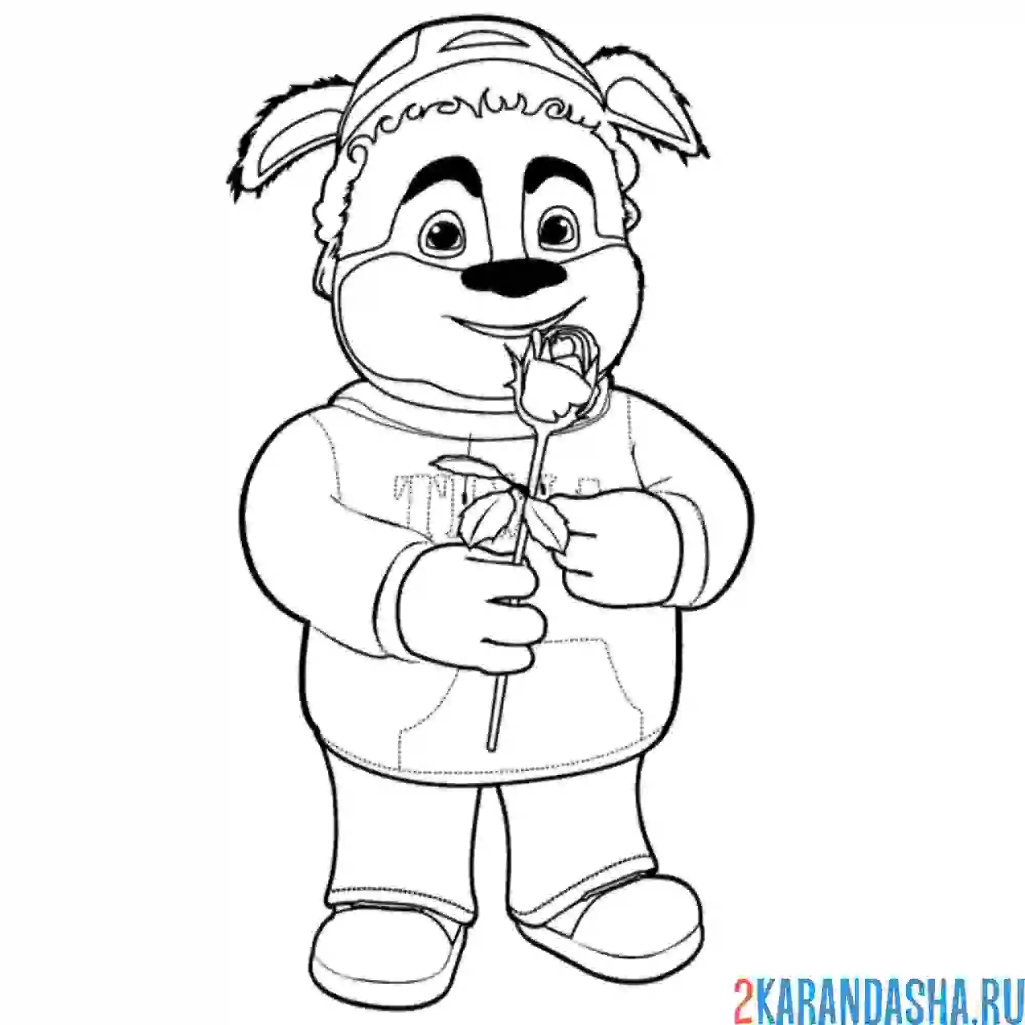 Раскраска тимоха барбоскины