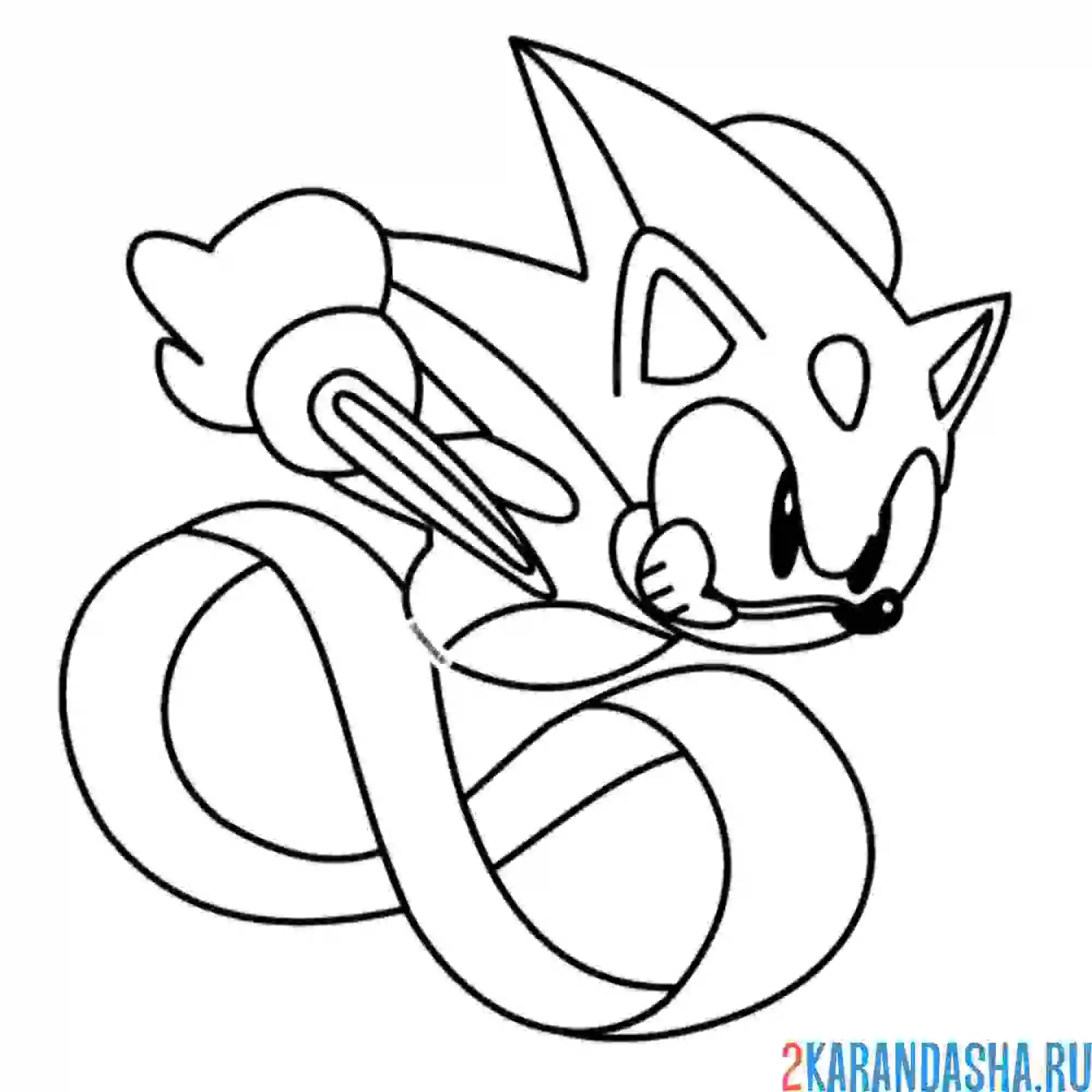 Раскраска быстрый